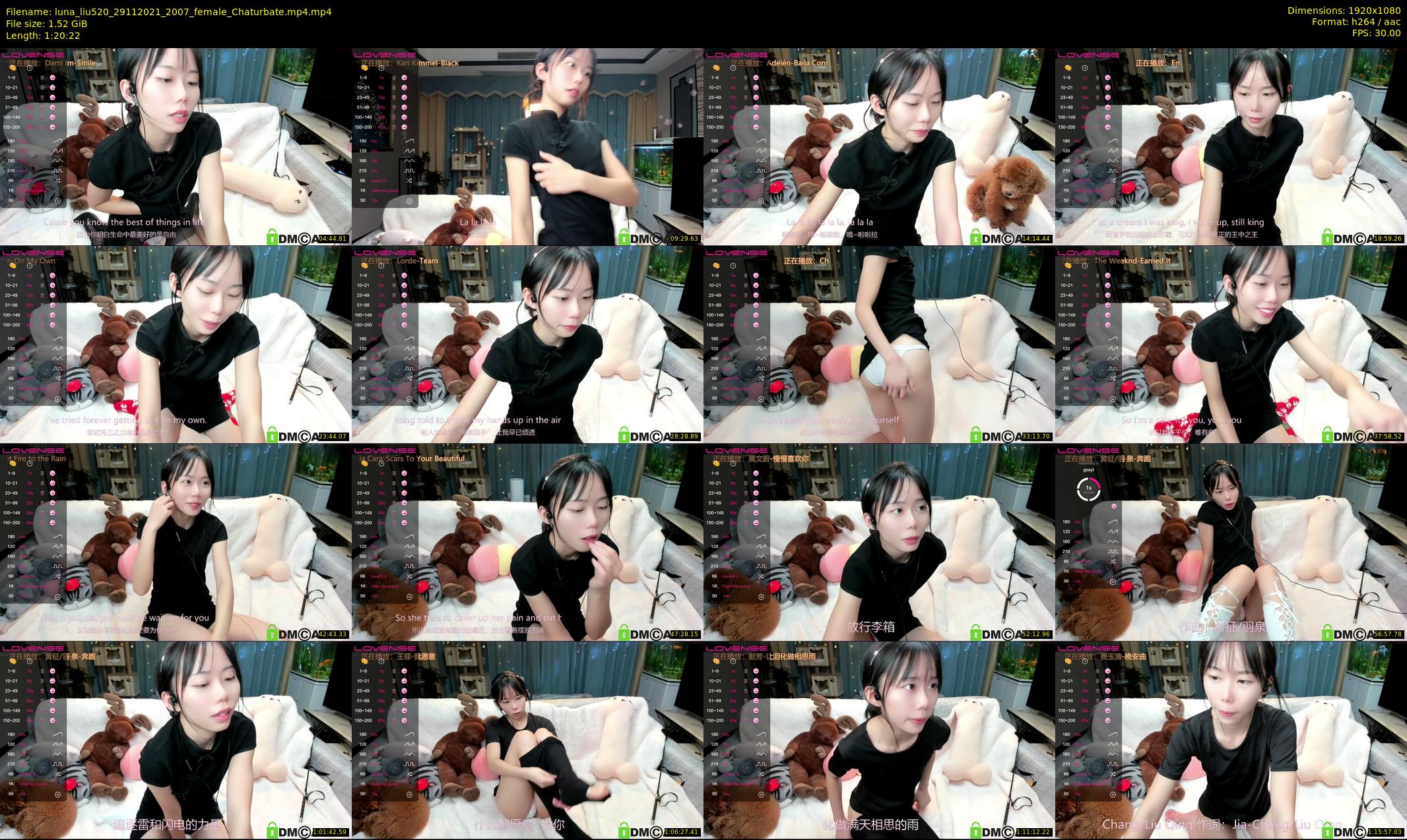 luna_liu520 — 81 minute Chaturbate female cam show recording, 1080p, Nov 29, 2021