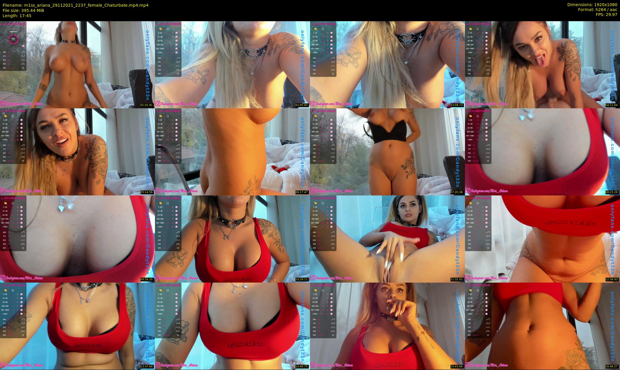 m1ss_ariana — 18 minute Chaturbate female cam show recording, 1080p, Nov 29, 2021