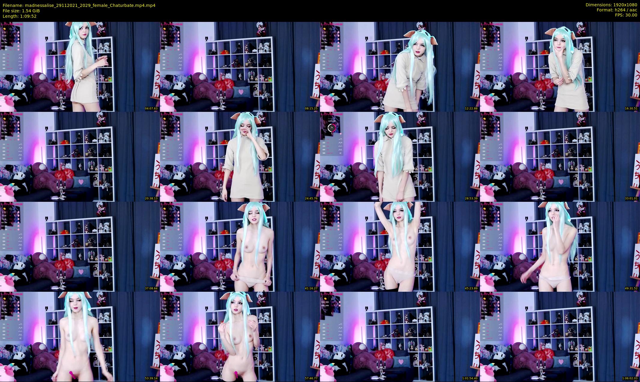 madnessalise — 70 minute Chaturbate female cam show recording, 1080p, Nov 29, 2021