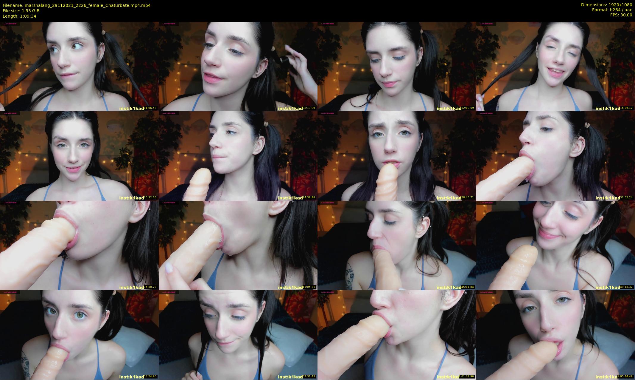 marshalang — 70 minute Chaturbate couple cam show recording, 1080p, Nov 29, 2021