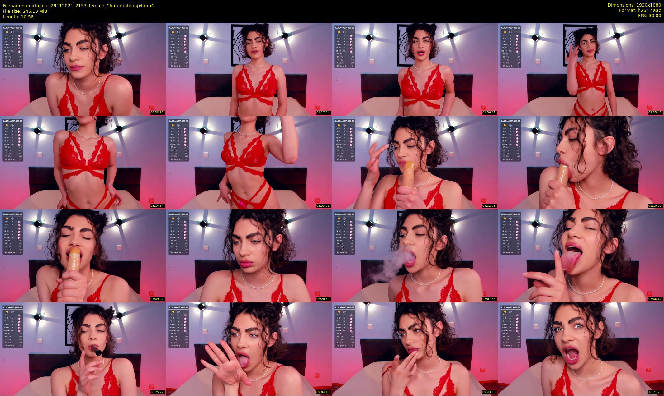 martajolie — 11 minute Chaturbate female cam show recording, 1080p, Nov 29, 2021
