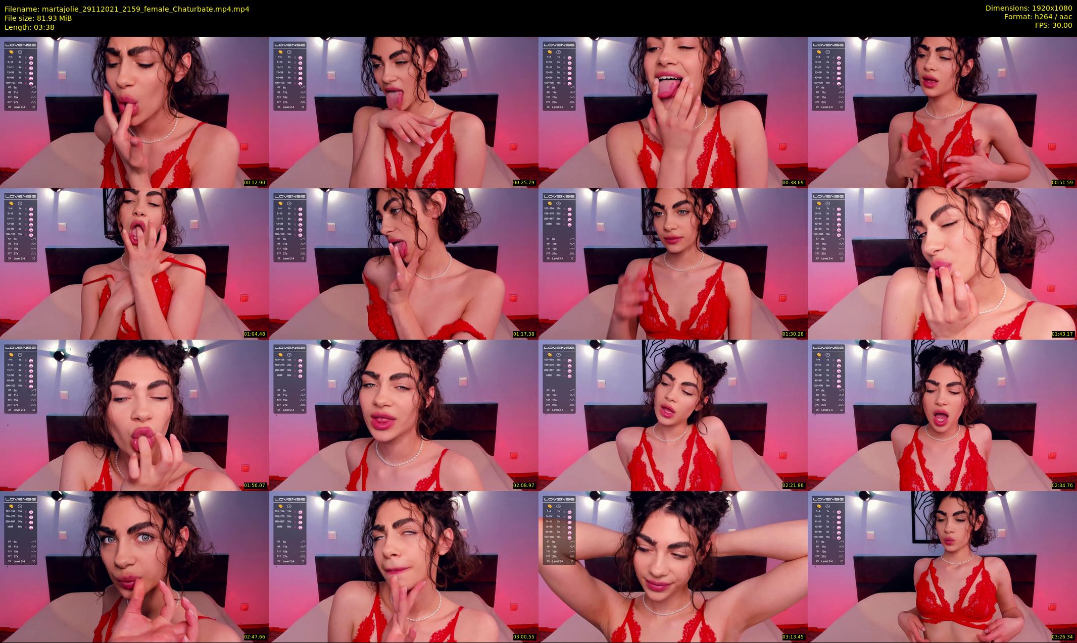martajolie — 4 minute Chaturbate female cam show recording, 1080p, Nov 29, 2021