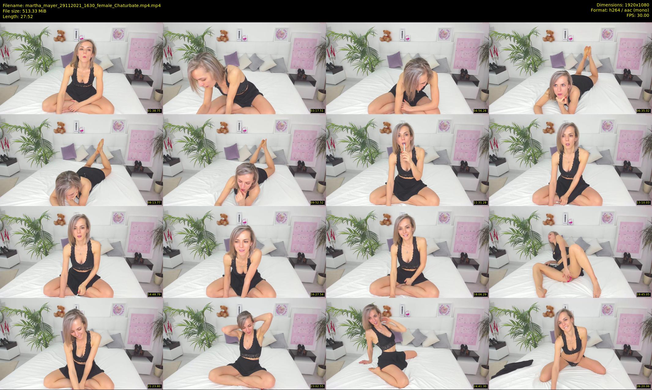 martha_mayer — 28 minute Chaturbate female cam show recording, 1080p, Nov 29, 2021