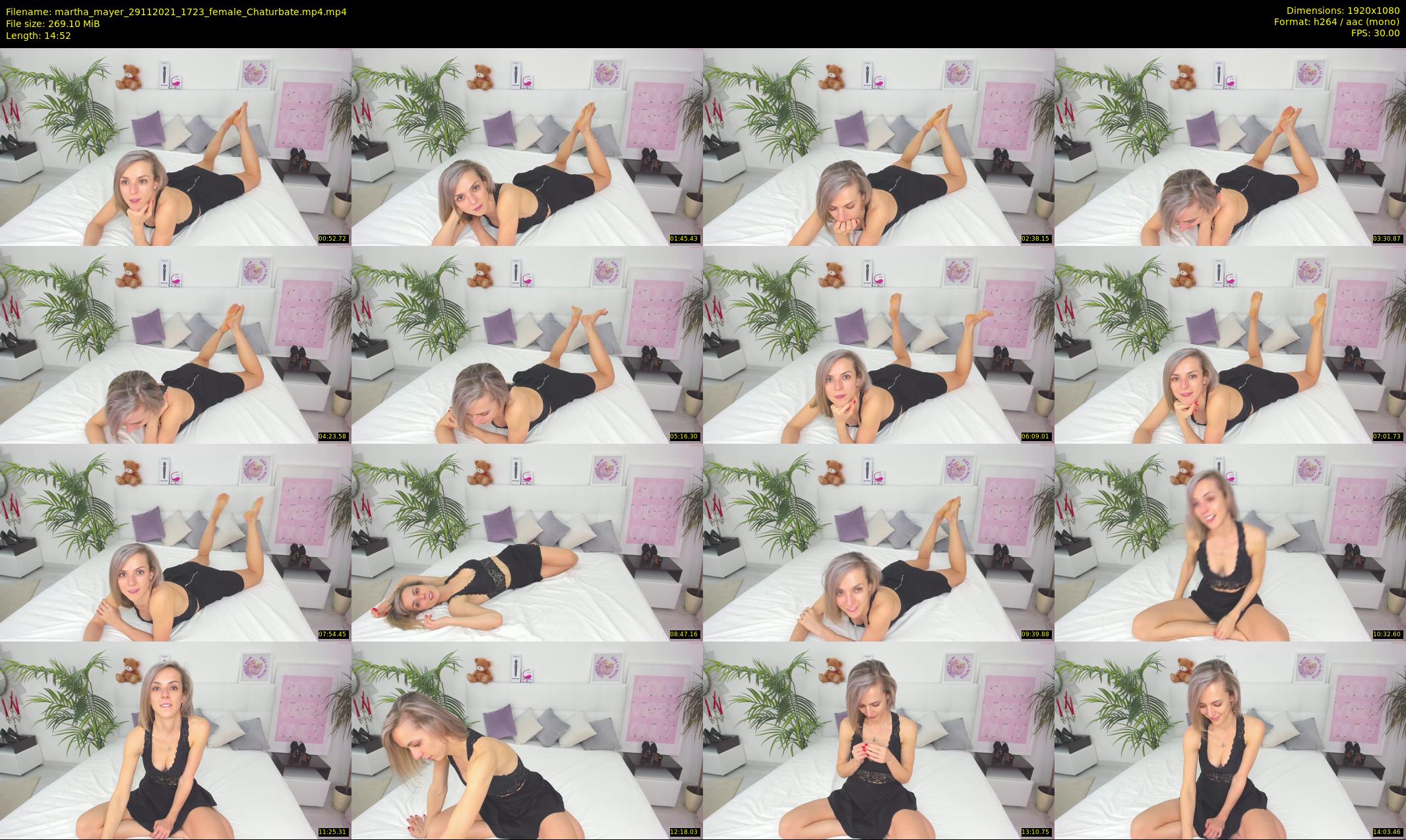 martha_mayer — 15 minute Chaturbate female cam show recording, 1080p, Nov 29, 2021