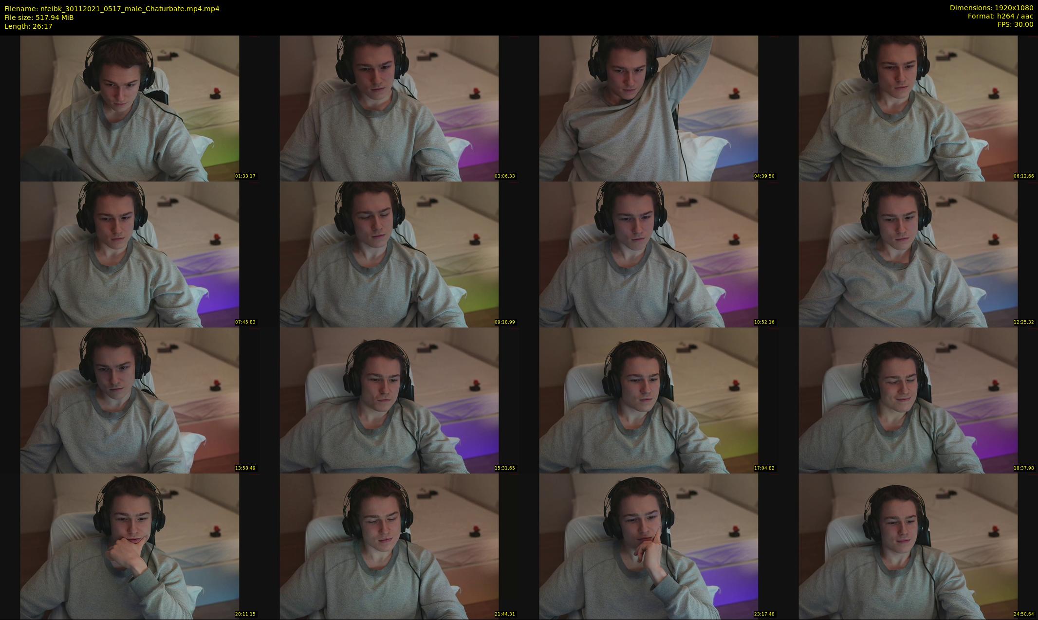 nfeibk — 27 minute Chaturbate male cam show recording, 1080p, Nov 30, 2021