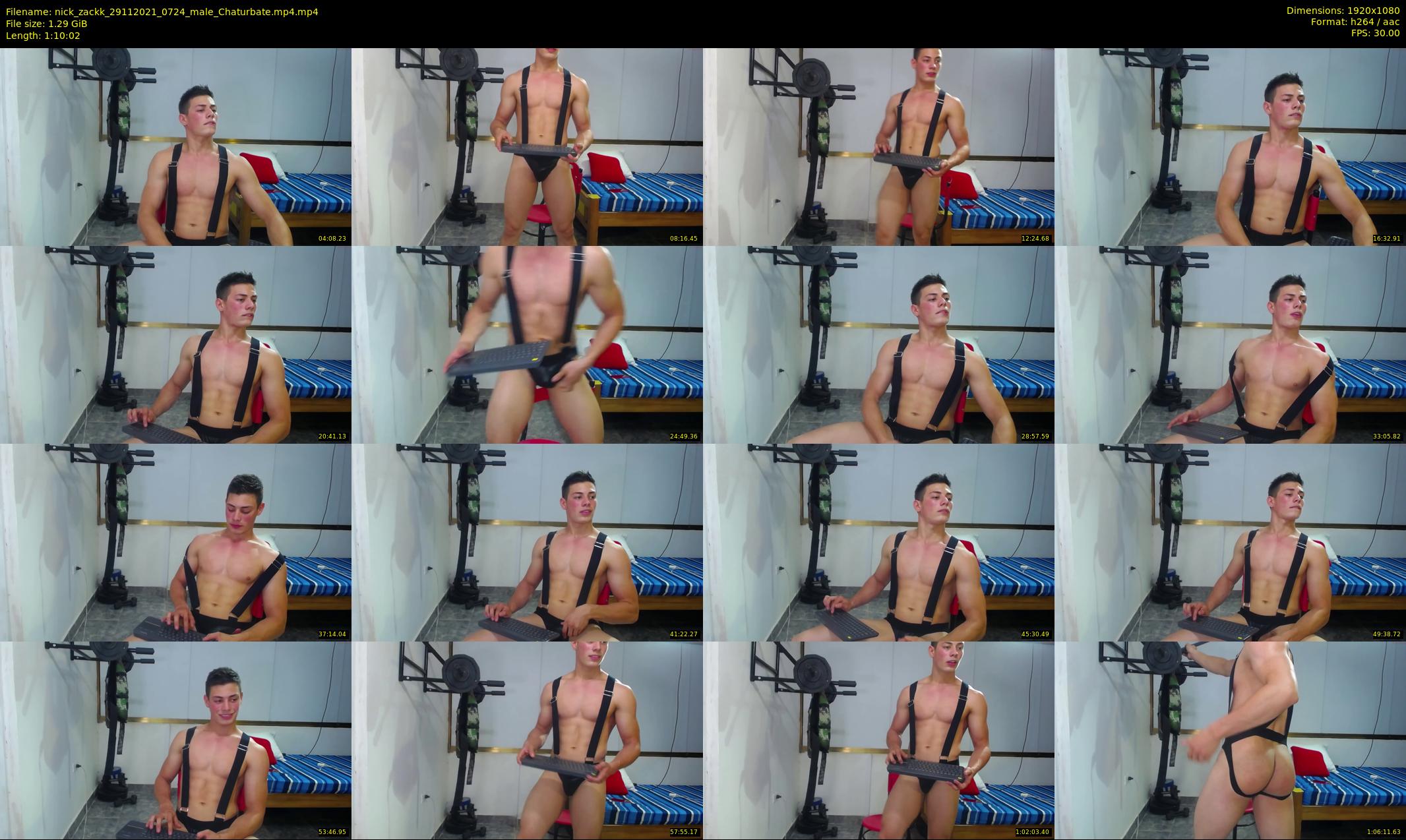 nick_zackk — 71 minute Chaturbate male cam show recording, 1080p, Nov 29, 2021
