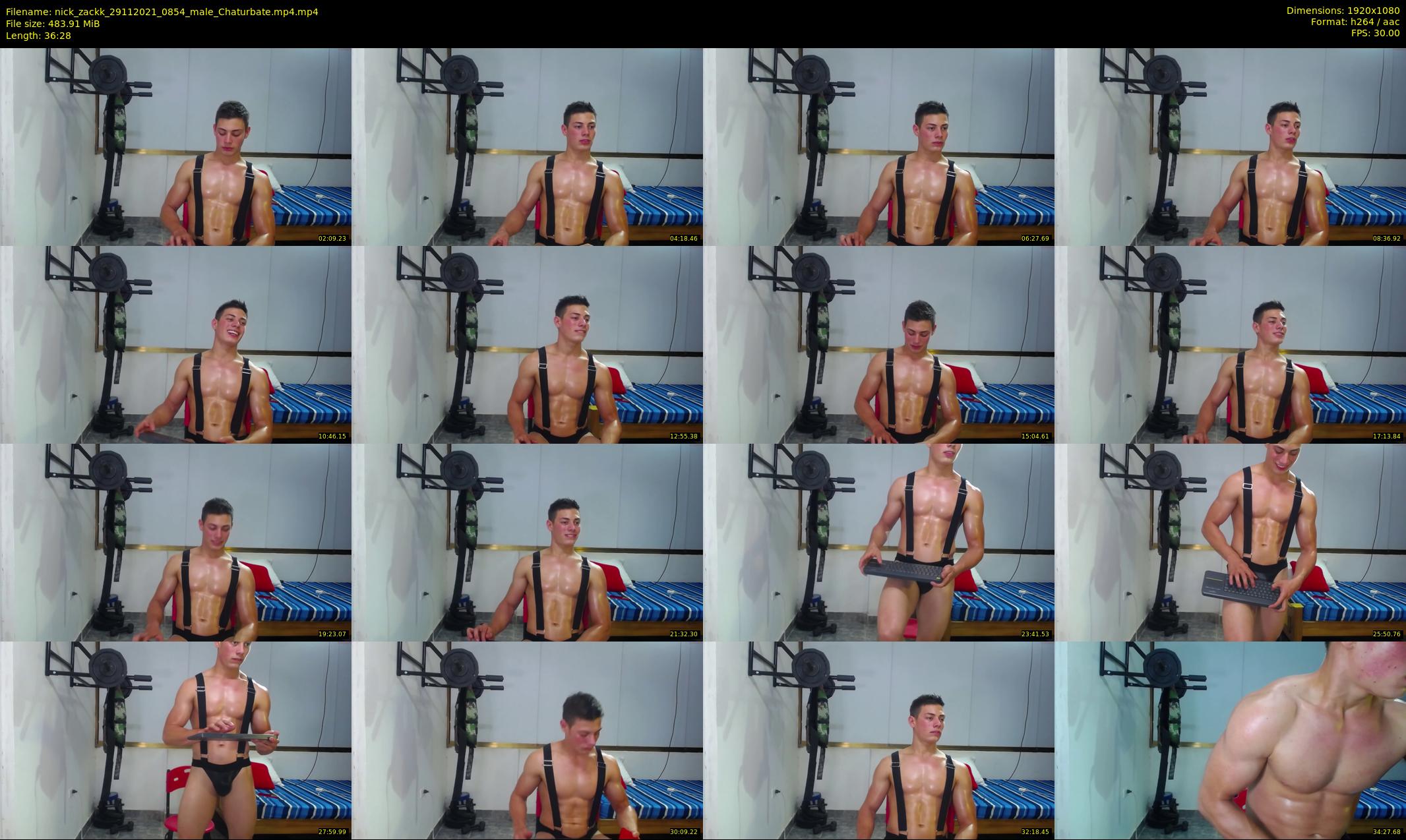 nick_zackk — 37 minute Chaturbate male cam show recording, 1080p, Nov 29, 2021