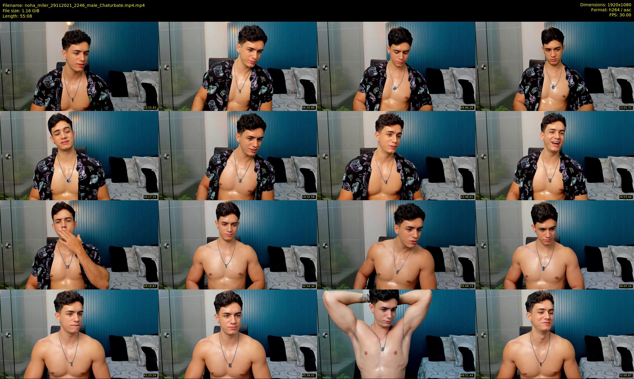 noha_miler — 56 minute Chaturbate male cam show recording, 1080p, Nov 29, 2021