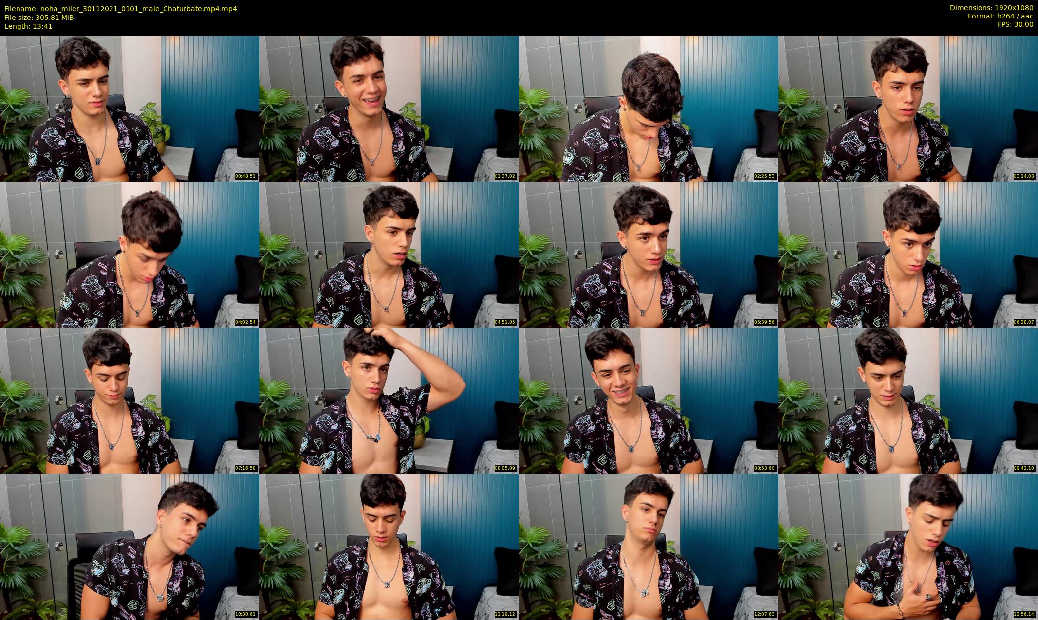 noha_miler — 14 minute Chaturbate male cam show recording, 1080p, Nov 30, 2021