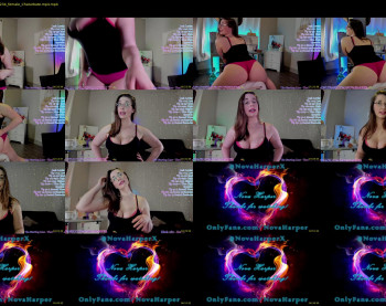 novaharper — 8 minute Chaturbate female cam show recording, 1080p, Nov 30, 2021