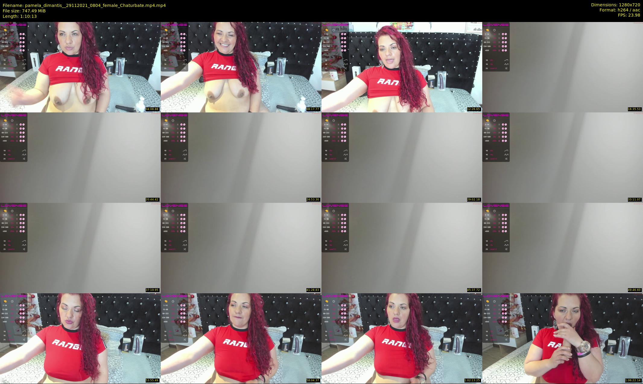 pamela_dimantis_ — 71 minute Chaturbate female cam show recording, 720p, Nov 29, 2021