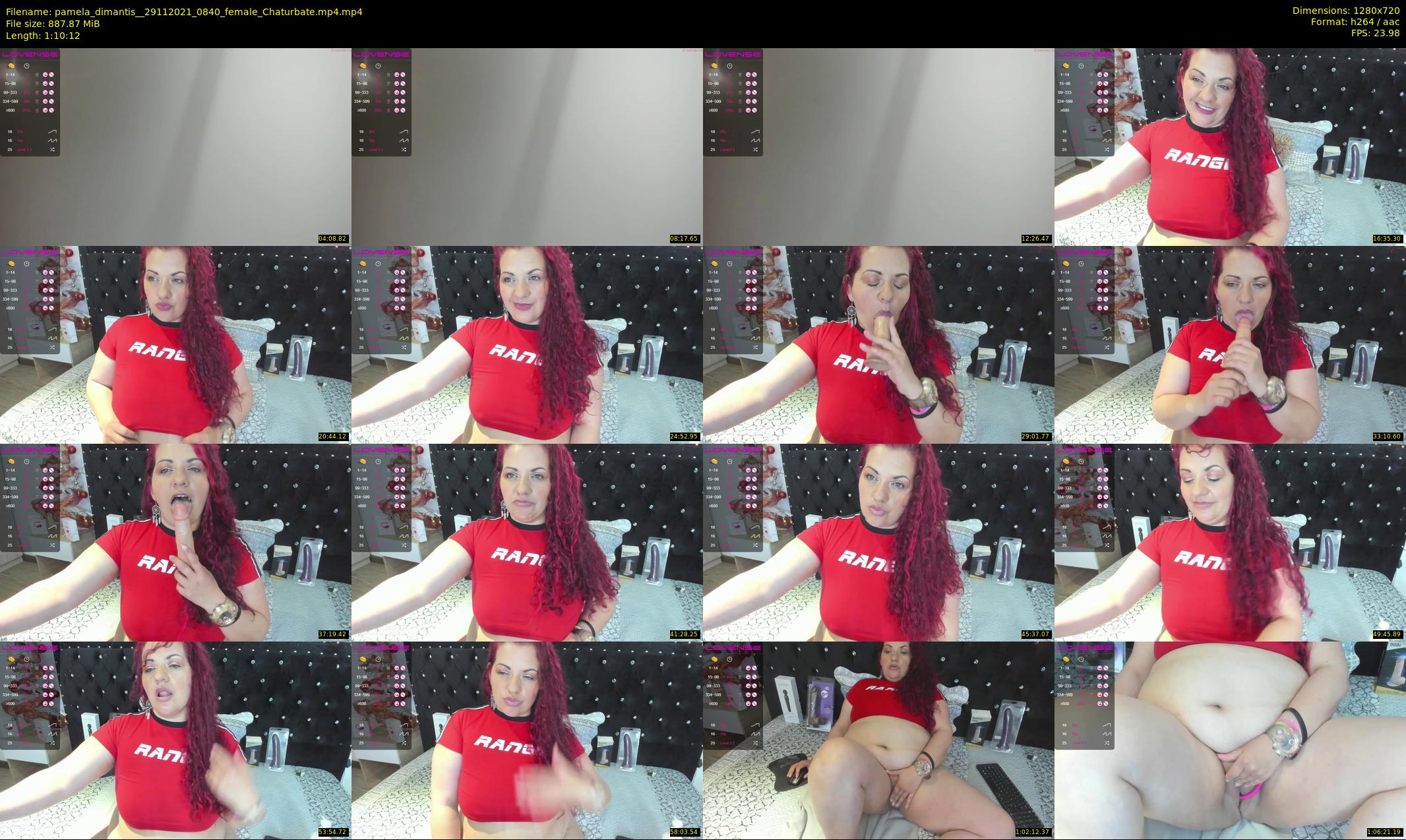 pamela_dimantis_ — 71 minute Chaturbate female cam show recording, 720p, Nov 29, 2021