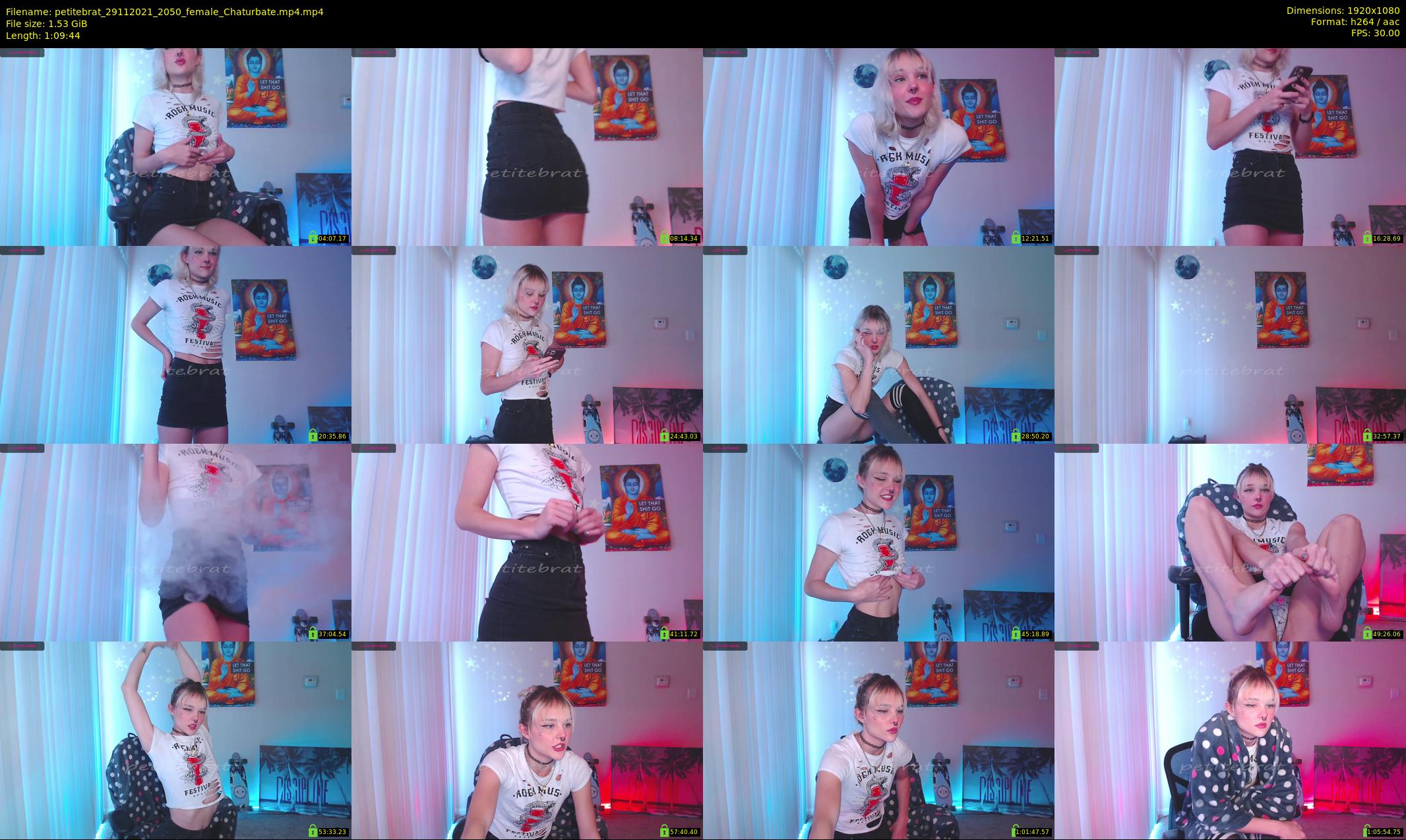 petitebrat — 70 minute Chaturbate female cam show recording, 1080p, Nov 29, 2021