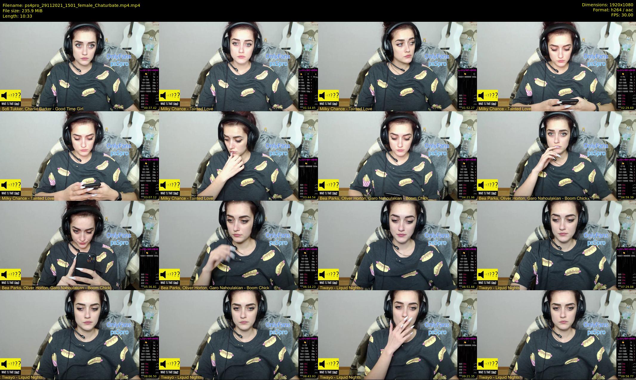 ps4pro — 11 minute Chaturbate female cam show recording, 1080p, Nov 29, 2021