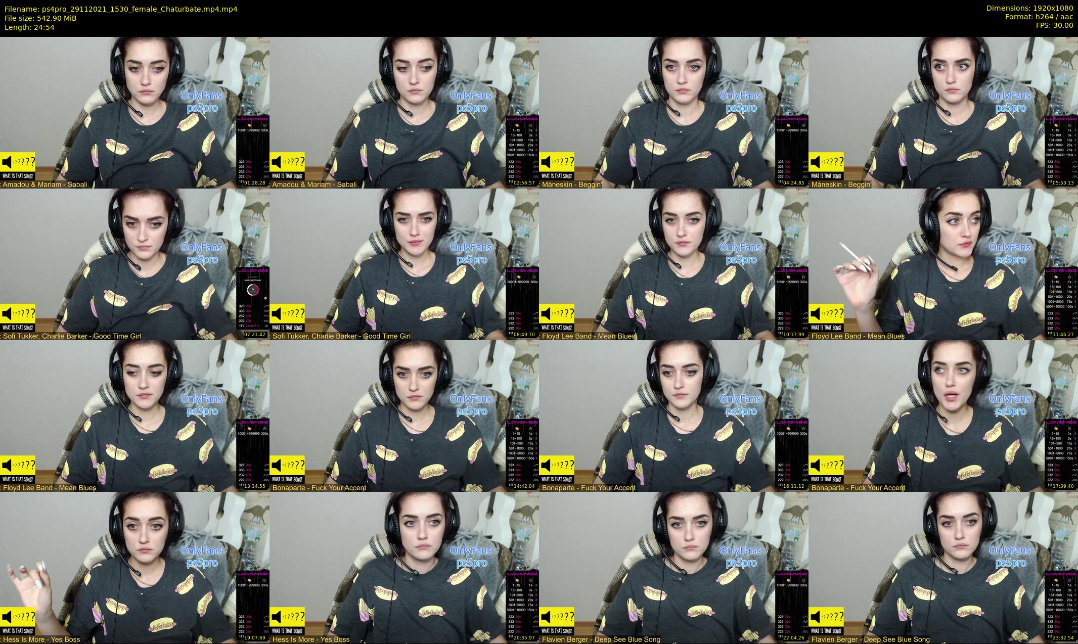 ps4pro — 25 minute Chaturbate female cam show recording, 1080p, Nov 29, 2021