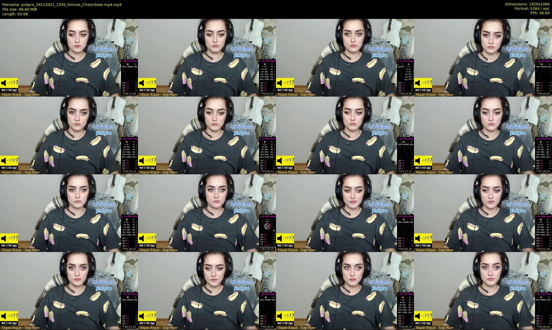 ps4pro — 4 minute Chaturbate female cam show recording, 1080p, Nov 29, 2021
