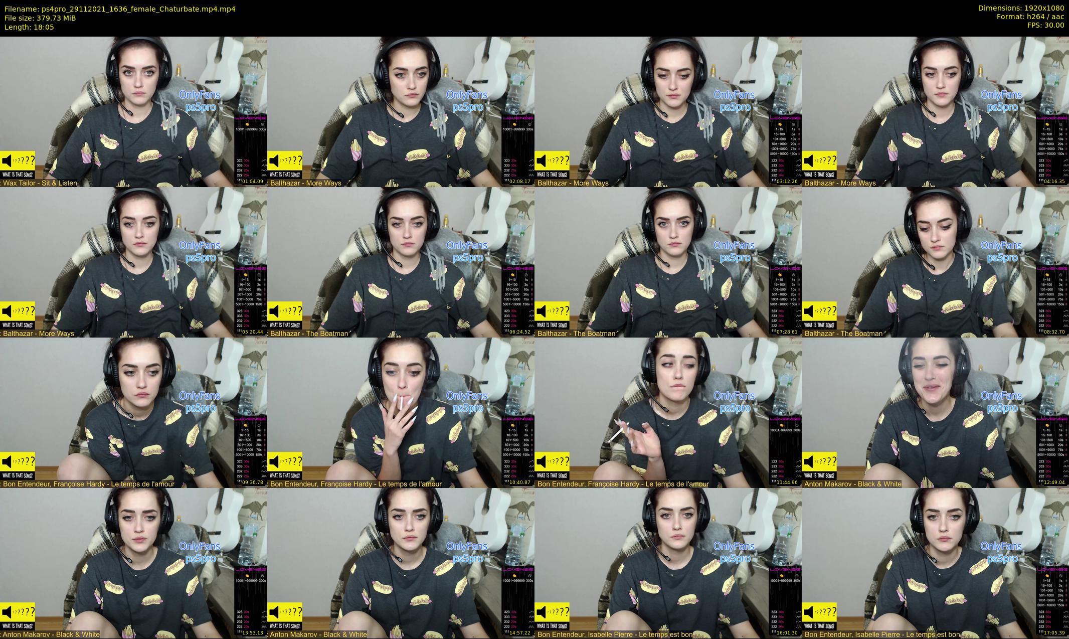 ps4pro — 19 minute Chaturbate female cam show recording, 1080p, Nov 29, 2021