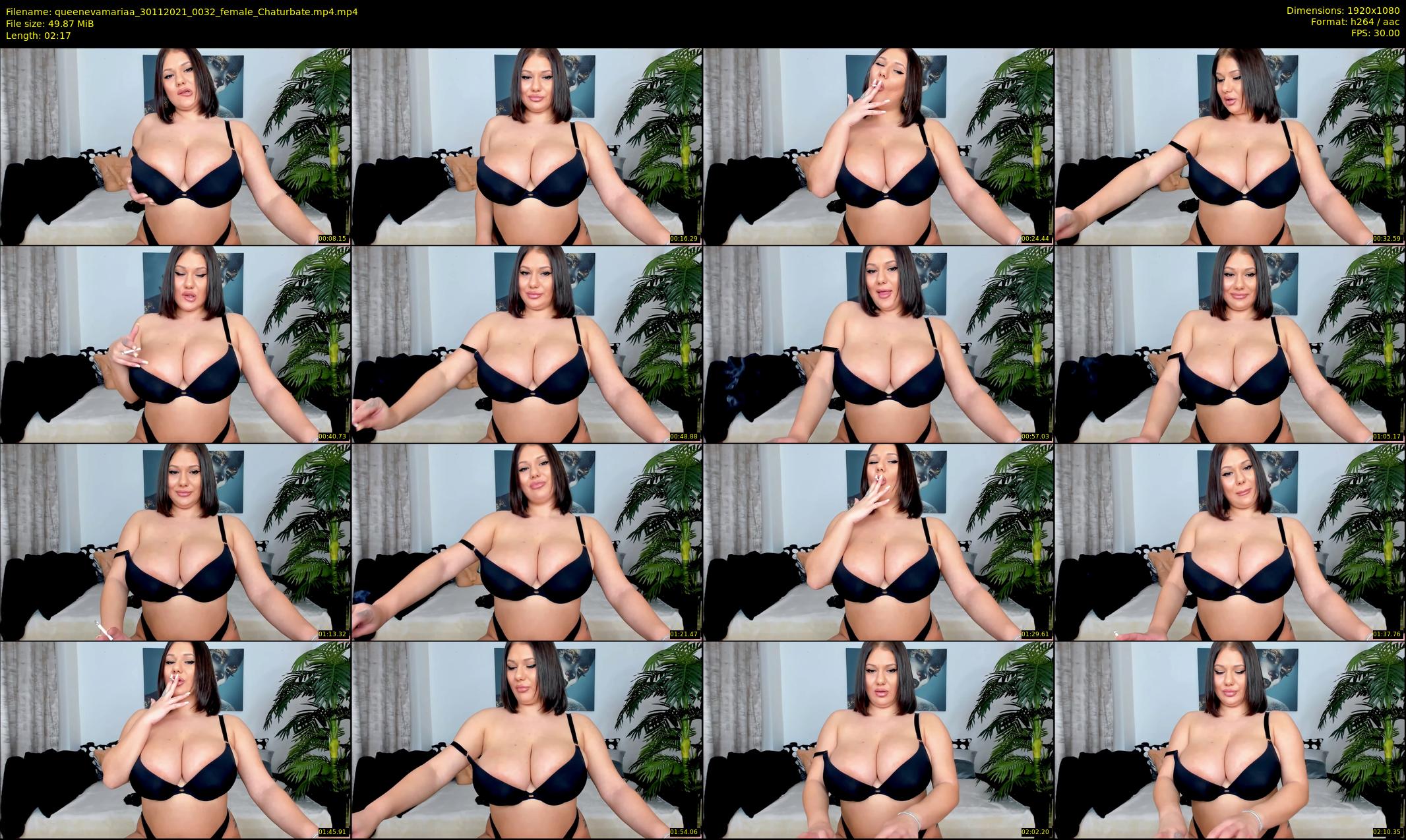 queenevamariaa — 3 minute Chaturbate female cam show recording, 1080p, Nov 30, 2021