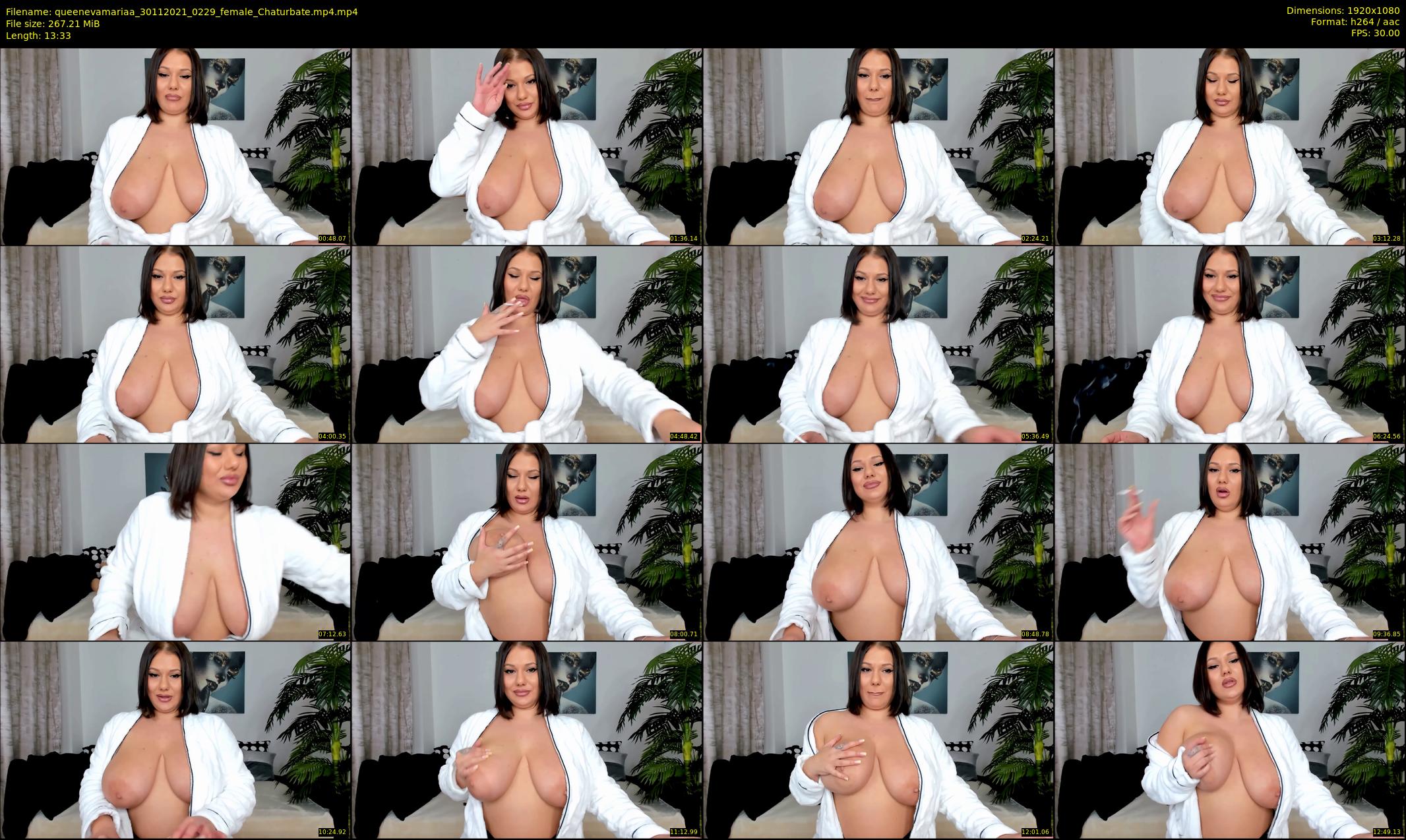 queenevamariaa — 14 minute Chaturbate female cam show recording, 1080p, Nov 30, 2021