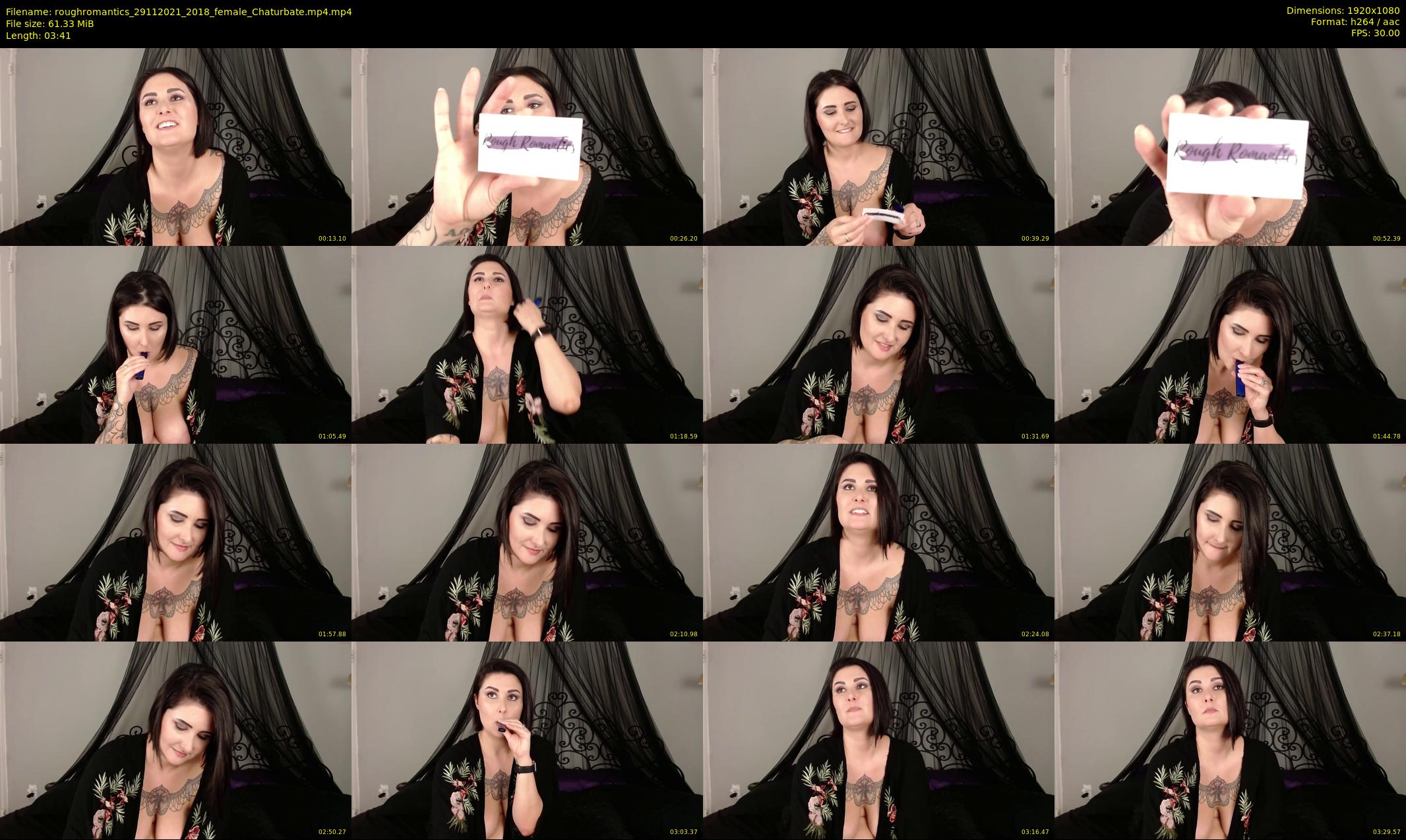 roughromantics — 4 minute Chaturbate couple cam show recording, 1080p, Nov 29, 2021