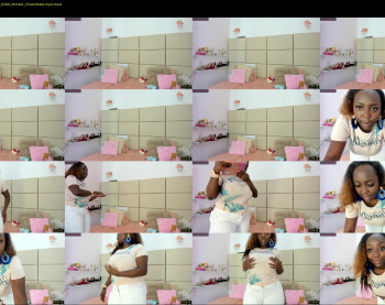 selene_ebony — 7 minute Chaturbate female cam show recording, 1080p, Nov 30, 2021