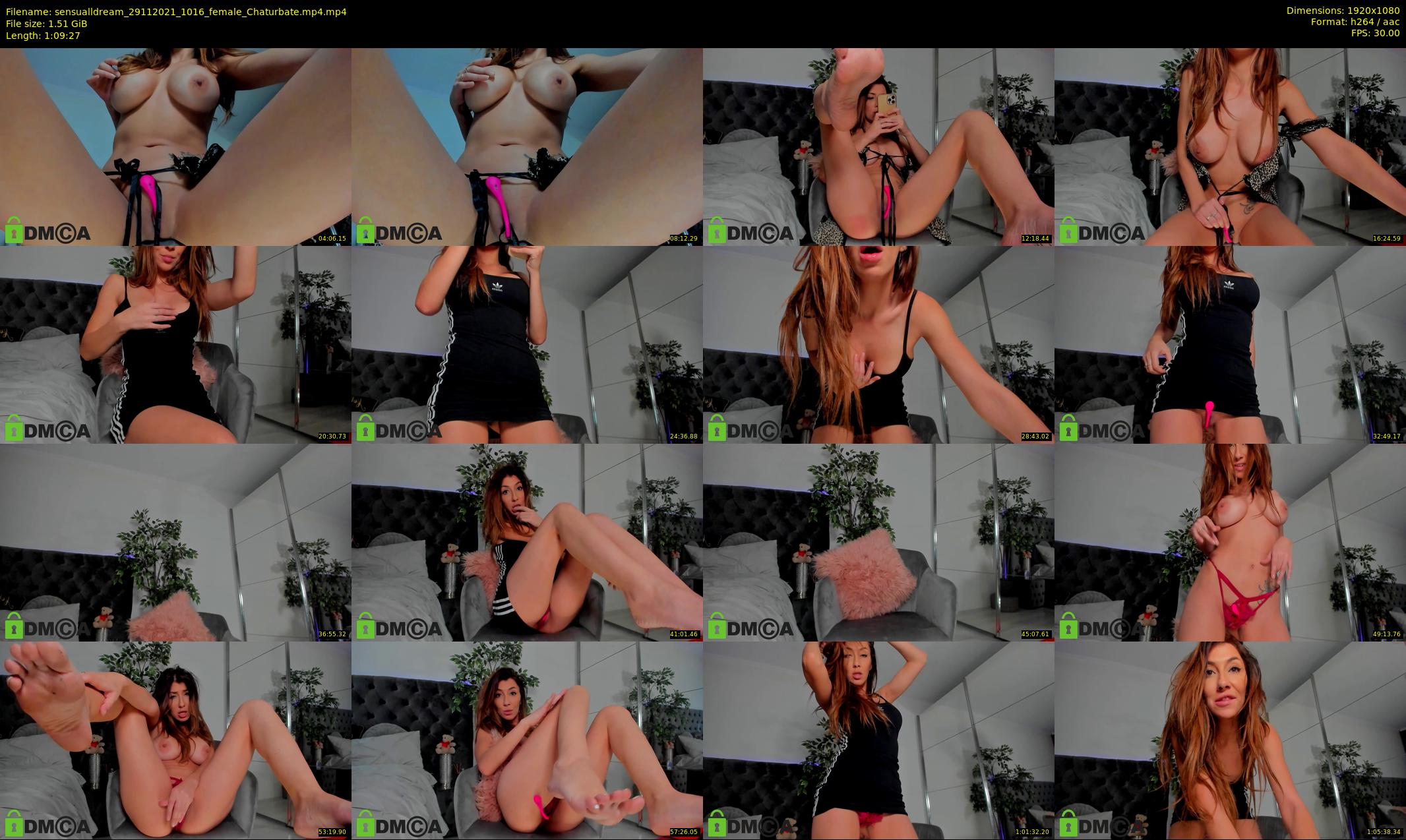 sensualldream — 70 minute Chaturbate female cam show recording, 1080p, Nov 29, 2021
