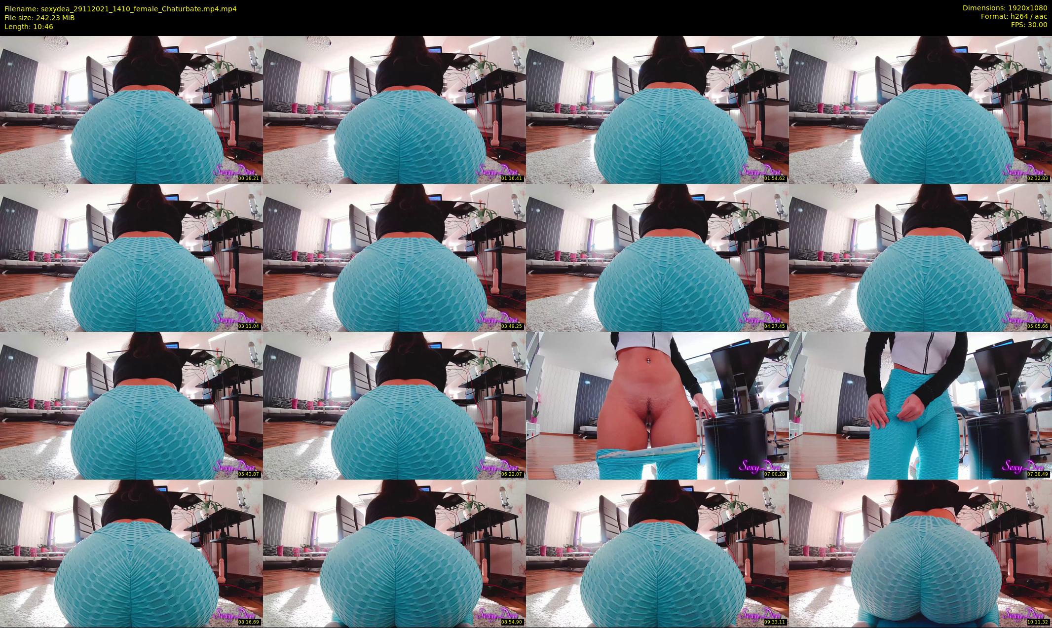 sexydea — 11 minute Chaturbate female cam show recording, 1080p, Nov 29, 2021