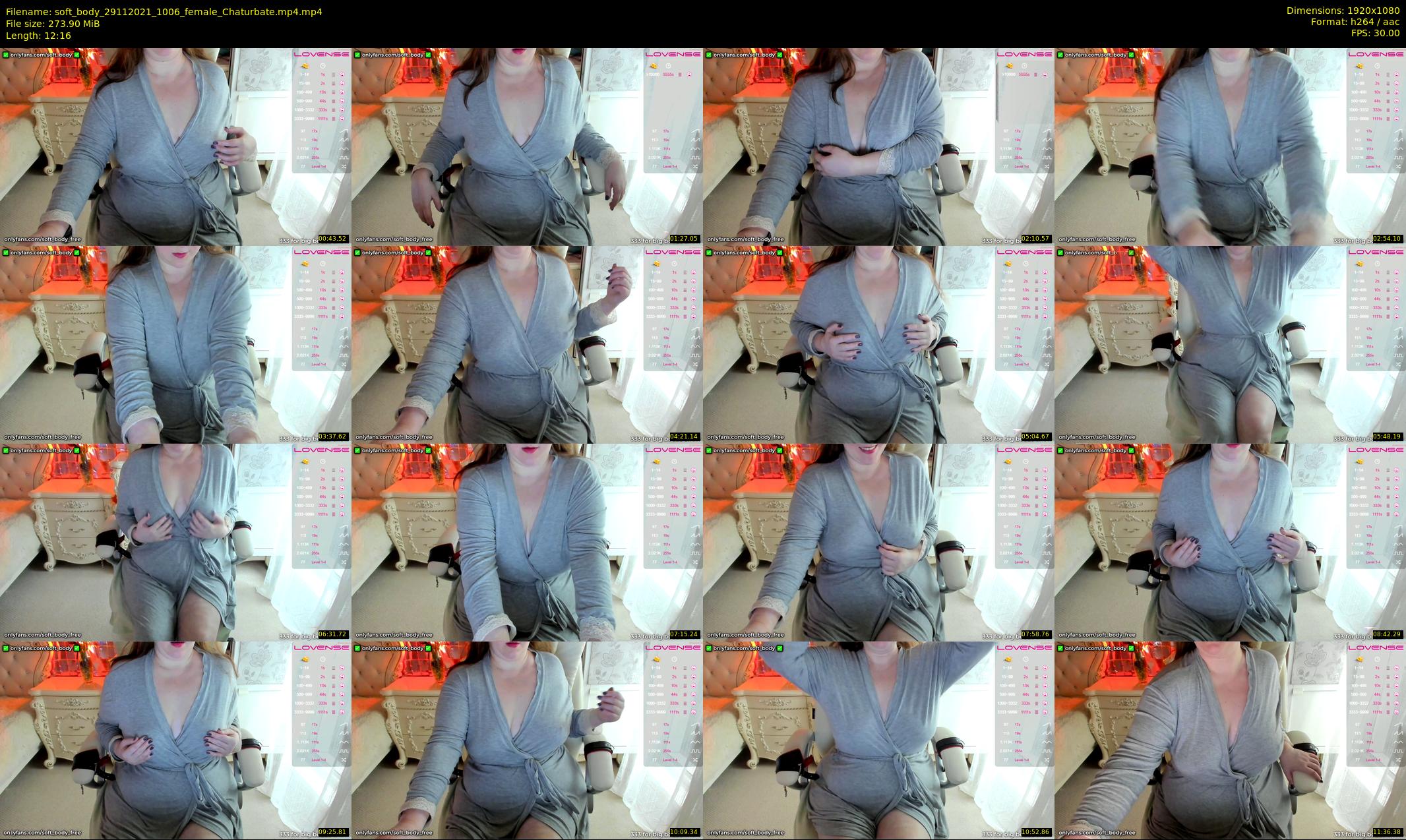 soft_body — 13 minute Chaturbate female cam show recording, 1080p, Nov 29, 2021