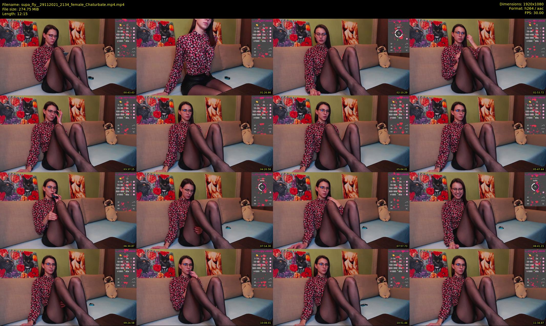 supa_fly_ — 13 minute Chaturbate female cam show recording, 1080p, Nov 29, 2021