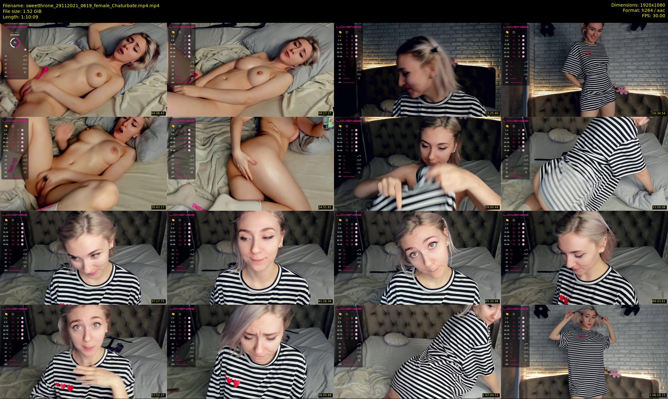 sweetthrone — 71 minute Chaturbate couple cam show recording, 1080p, Nov 29, 2021