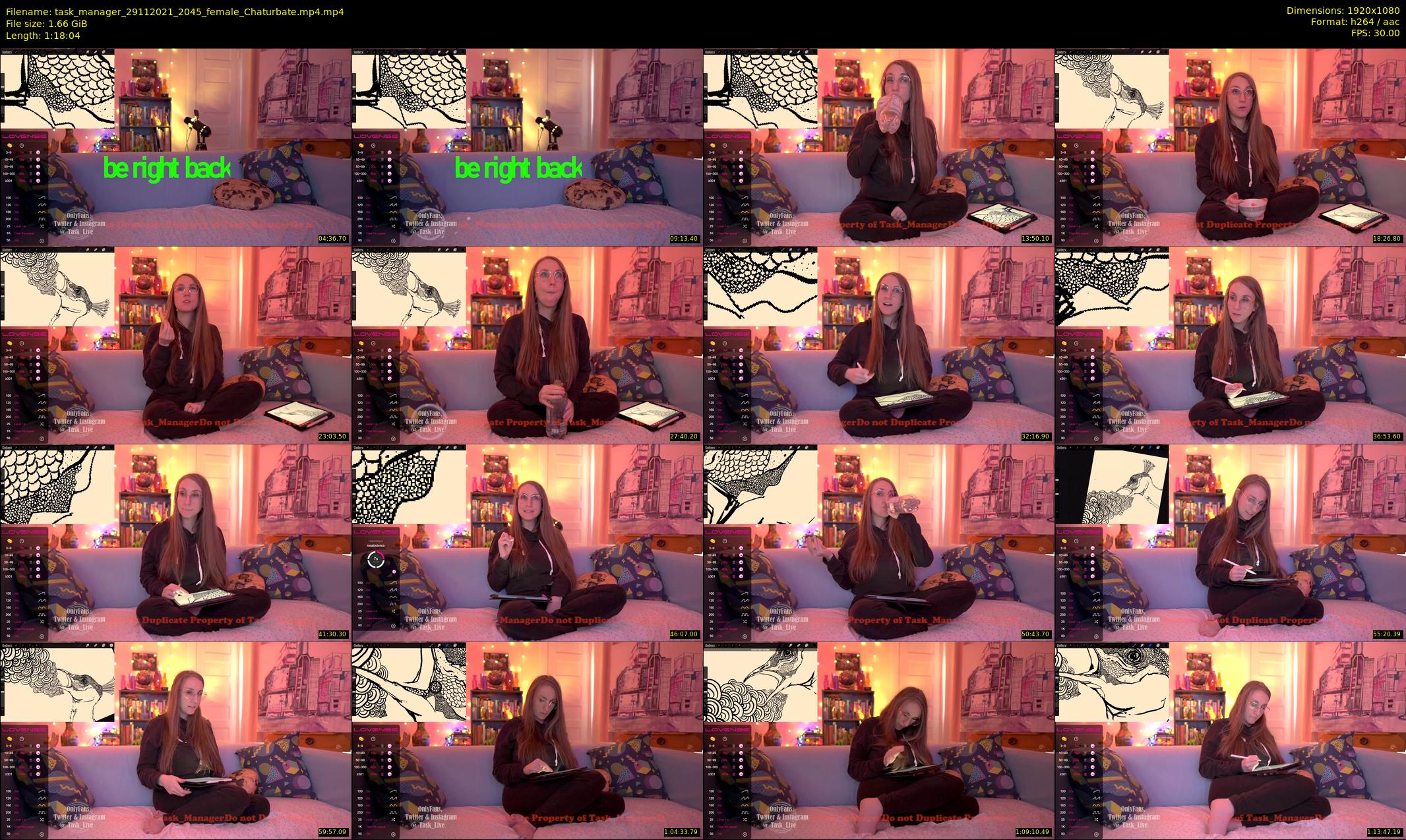 task_manager — 79 minute Chaturbate couple cam show recording, 1080p, Nov 29, 2021