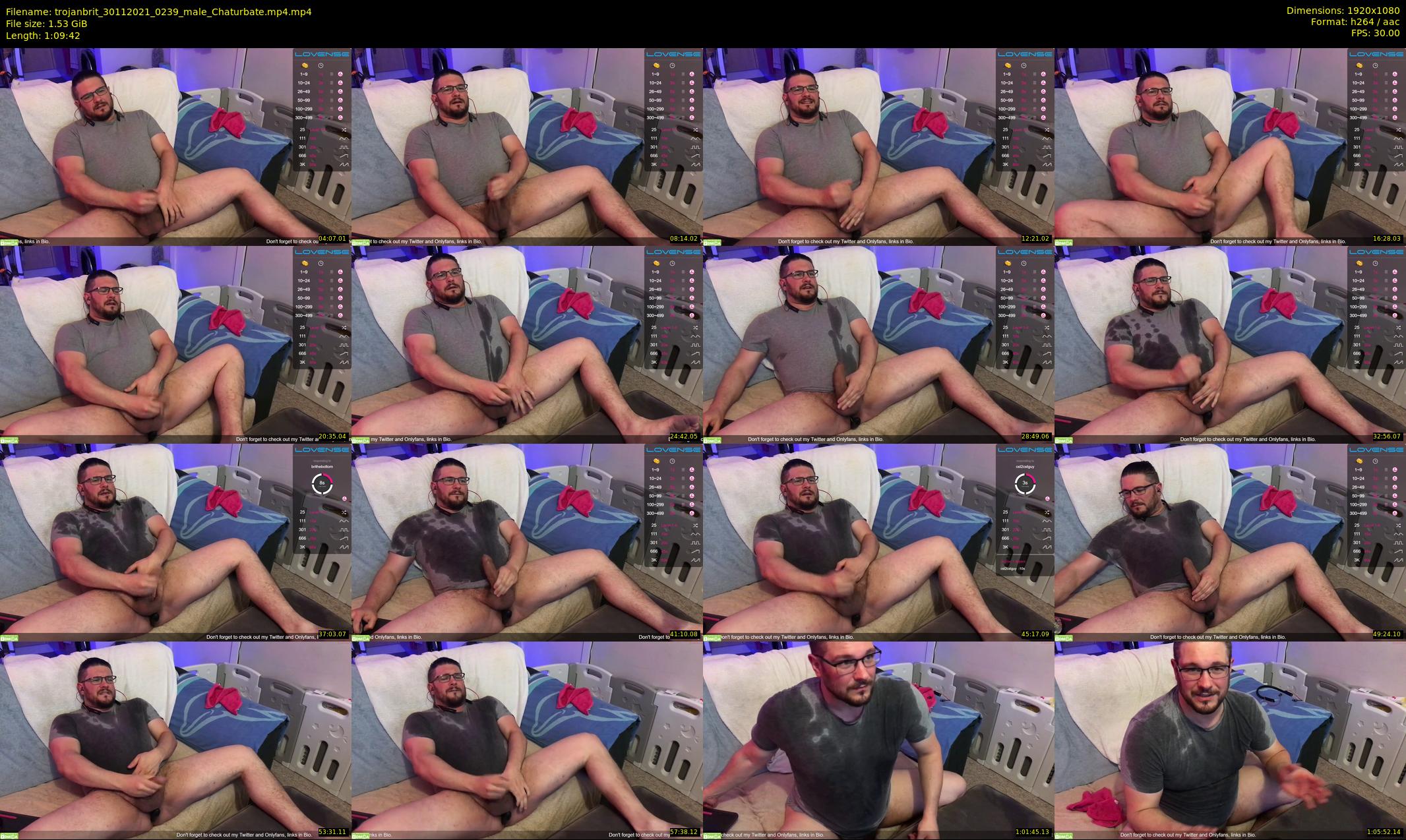 trojanbrit — 70 minute Chaturbate male cam show recording, 1080p, Nov 30, 2021