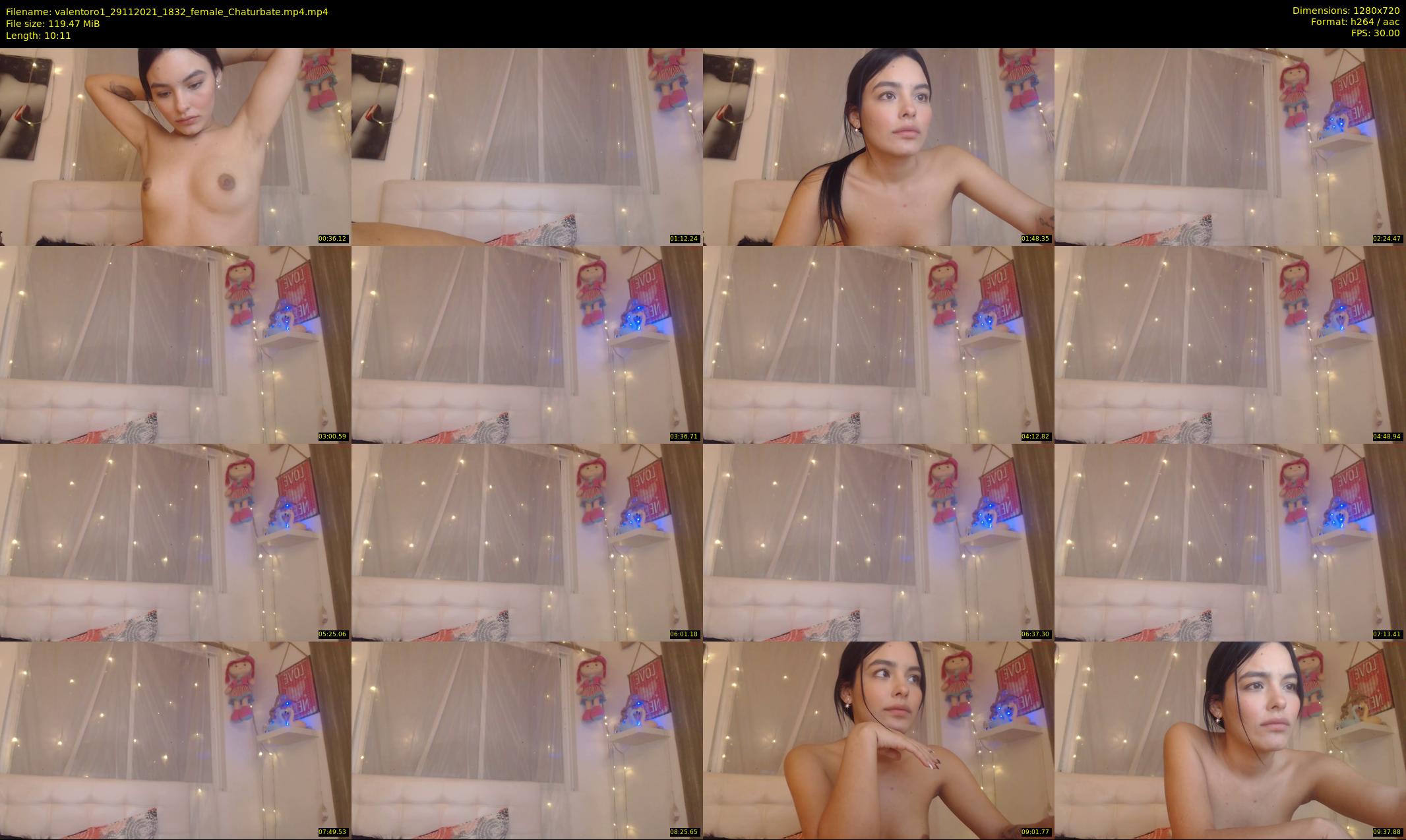 valentoro1 — 11 minute Chaturbate female cam show recording, 720p, Nov 29, 2021