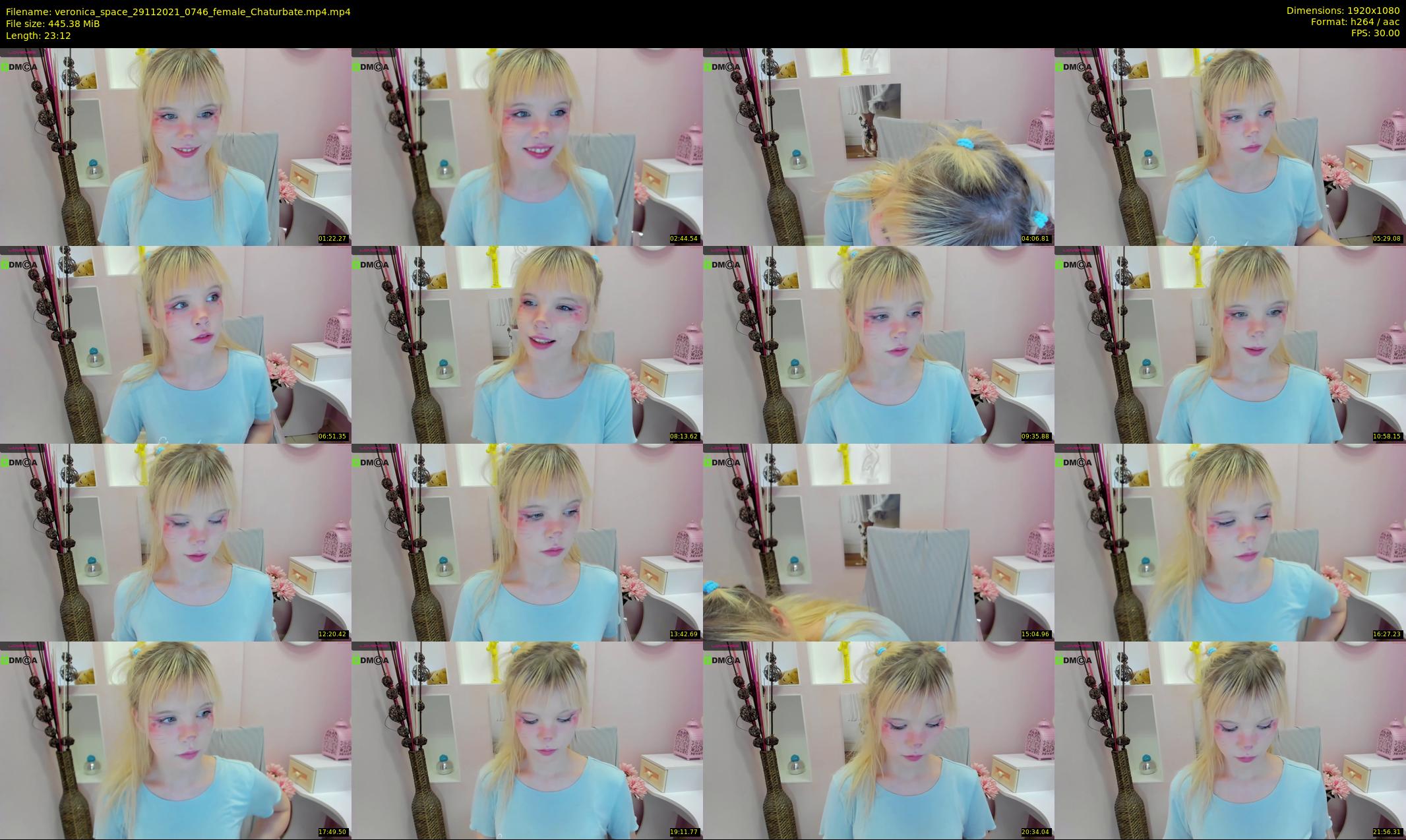veronica_space — 24 minute Chaturbate female cam show recording, 1080p, Nov 29, 2021