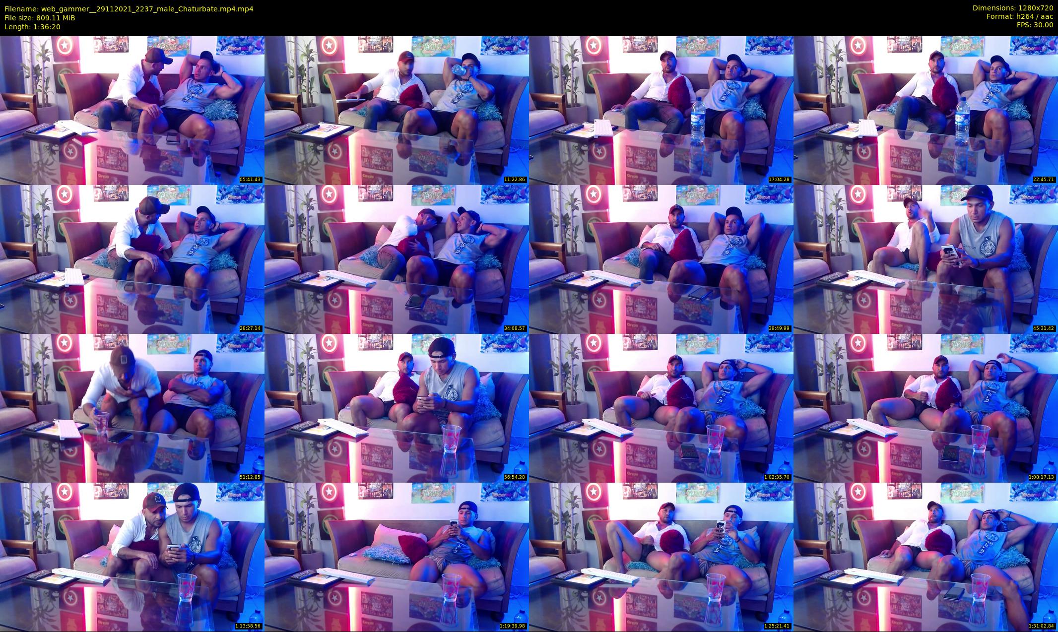 web_gammer_ — 97 minute Chaturbate male cam show recording, 720p, Nov 29, 2021
