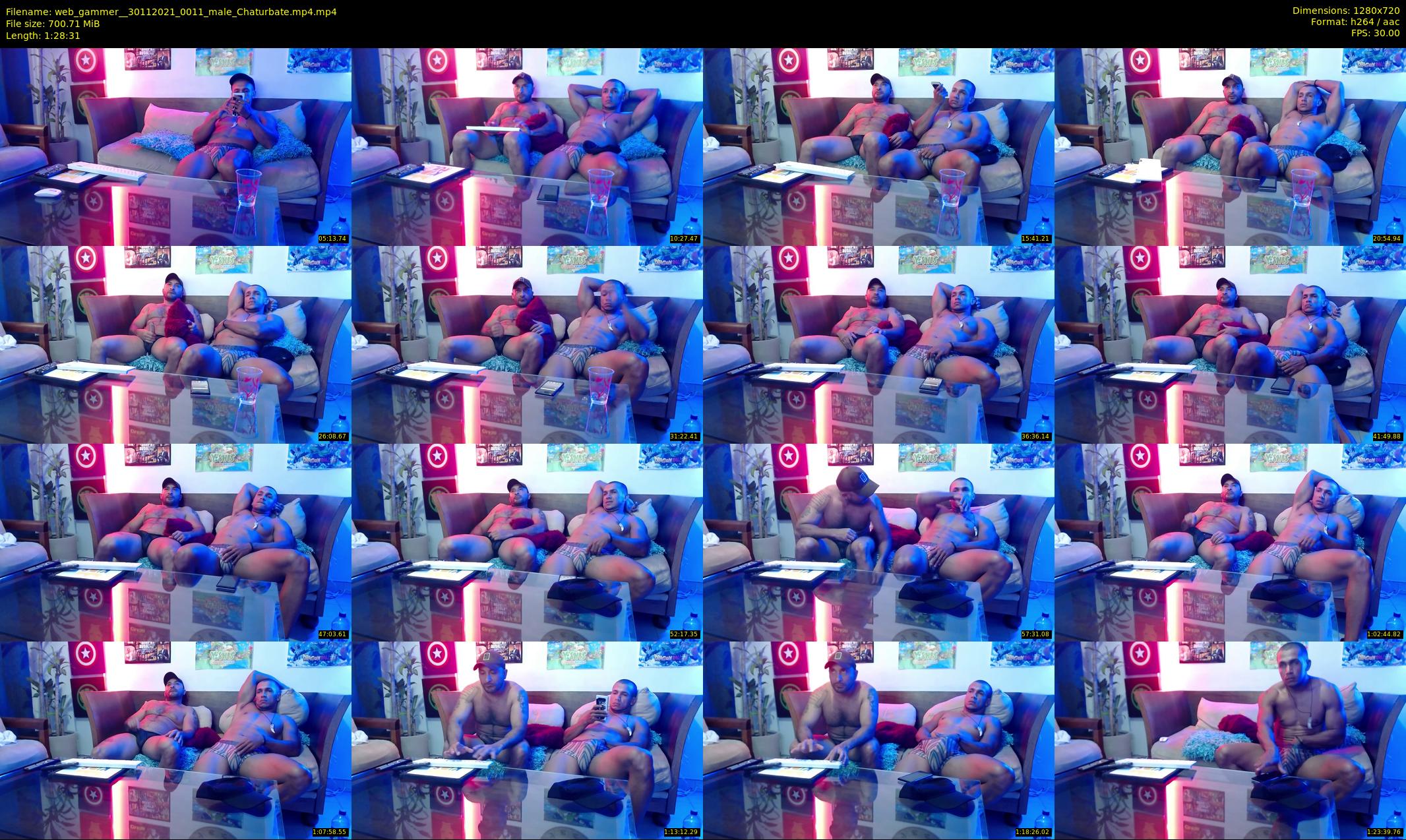 web_gammer_ — 89 minute Chaturbate male cam show recording, 720p, Nov 30, 2021