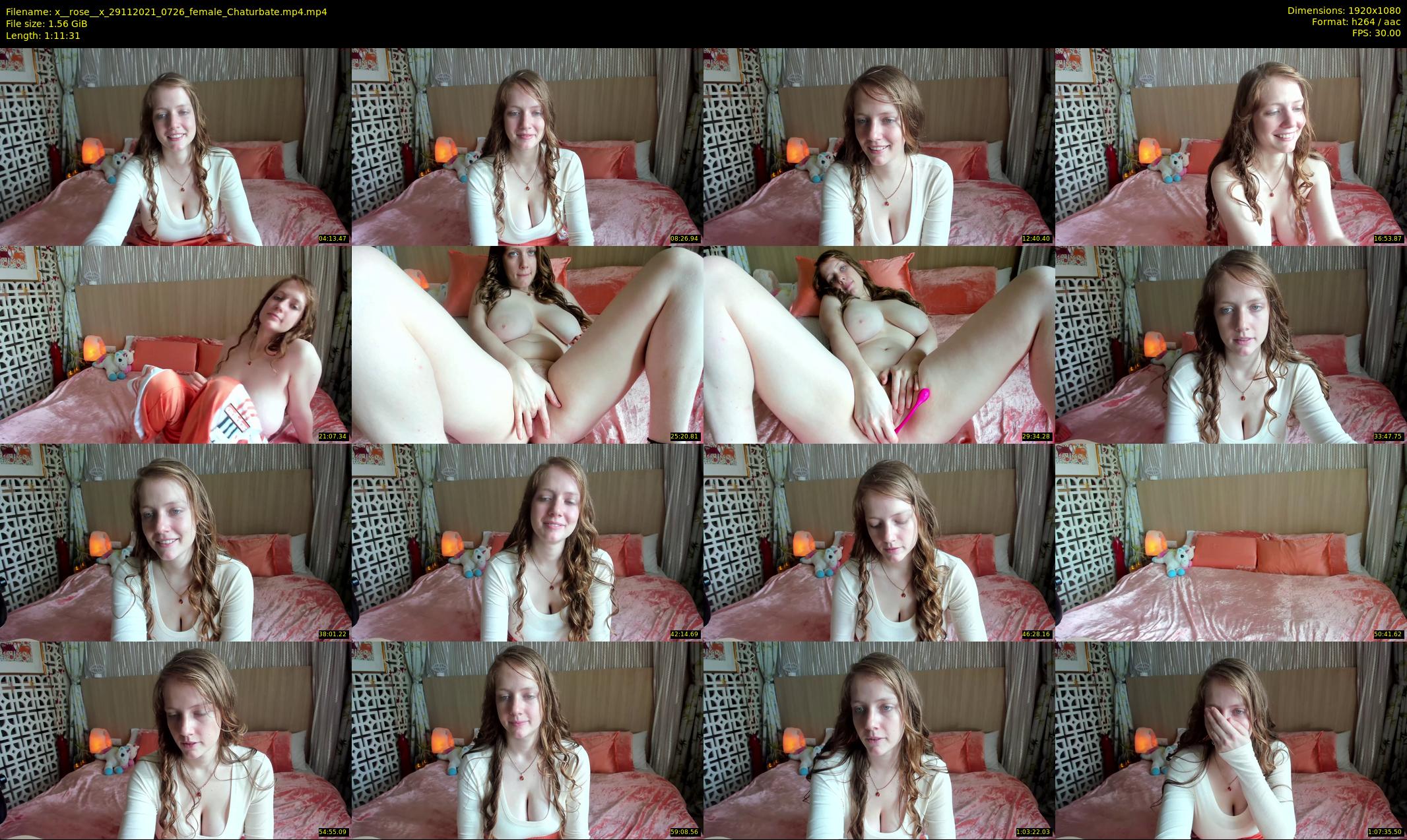 x__rose__x — 72 minute Chaturbate female cam show recording, 1080p, Nov 29, 2021