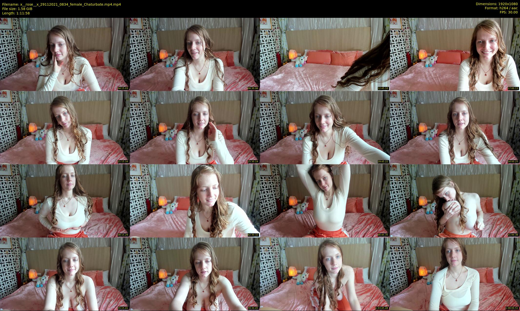 x__rose__x — 72 minute Chaturbate female cam show recording, 1080p, Nov 29, 2021