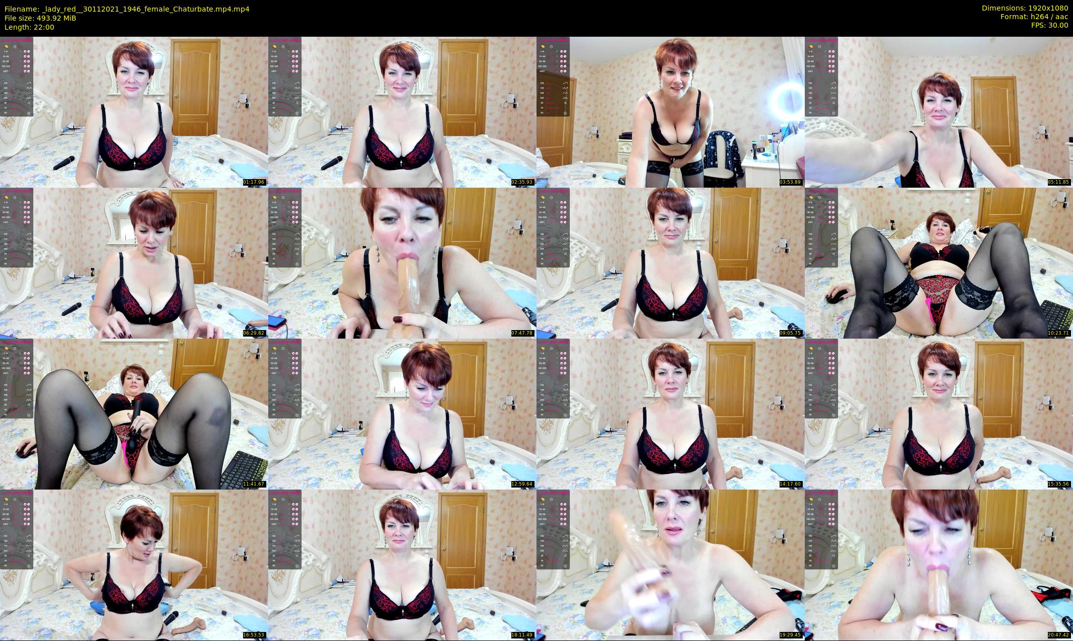 _lady_red_ — 22 minute Chaturbate female cam show recording, 1080p, Nov 30, 2021