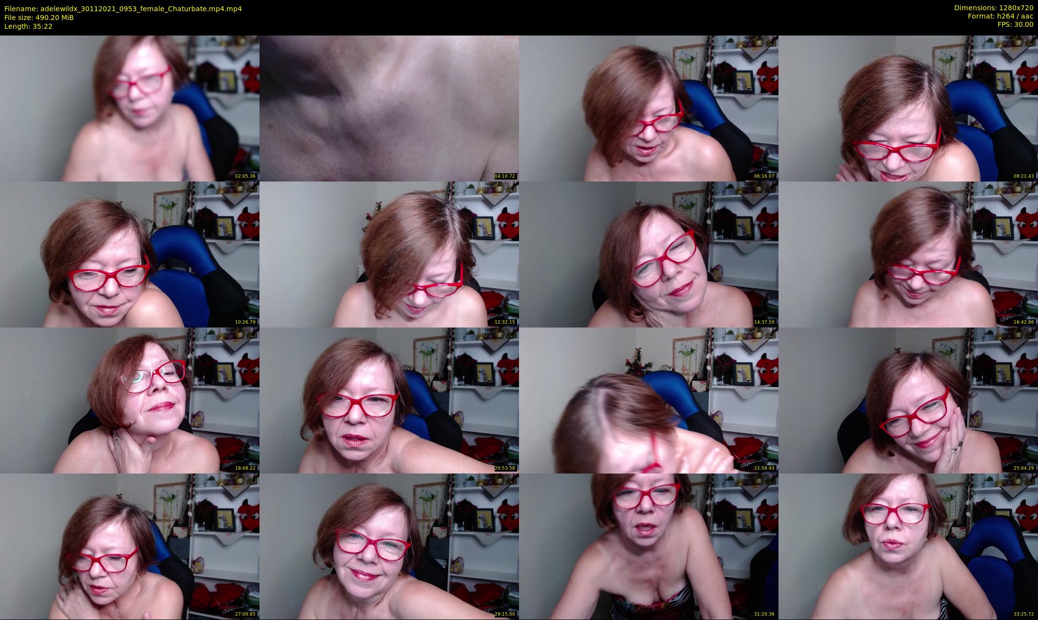 adelewildx — 36 minute Chaturbate female cam show recording, 720p, Nov 30, 2021