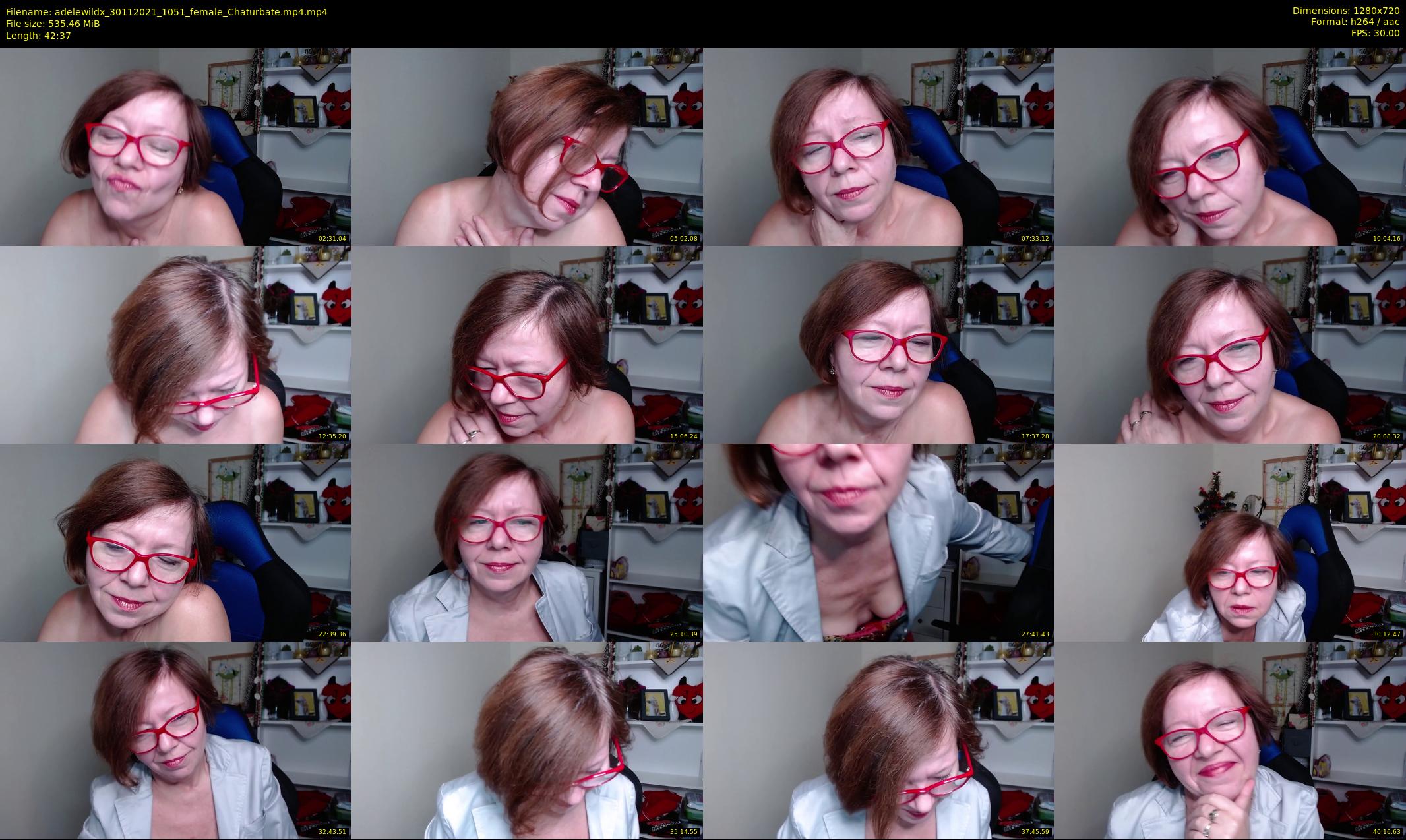adelewildx — 43 minute Chaturbate female cam show recording, 720p, Nov 30, 2021
