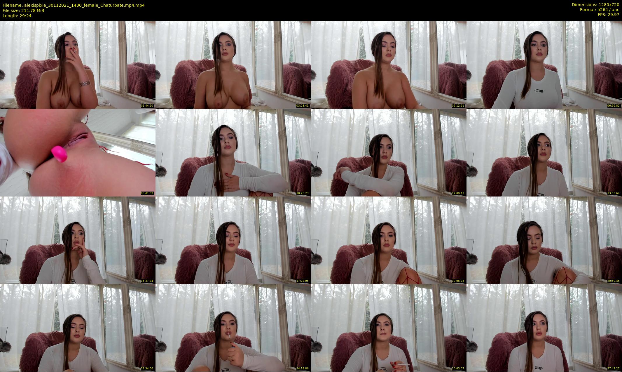 alexispixie — 30 minute Chaturbate female cam show recording, 720p, Nov 30, 2021