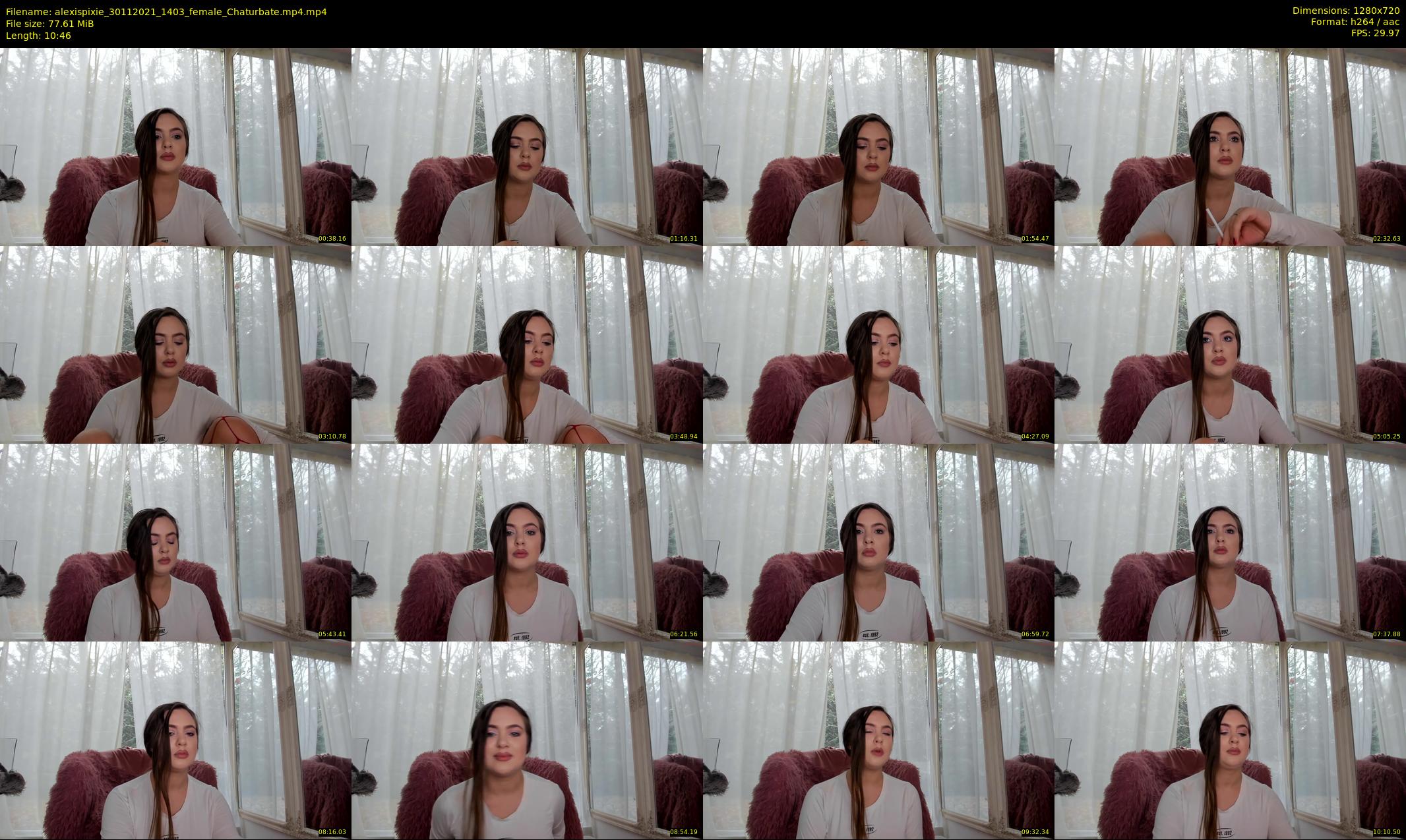 alexispixie — 11 minute Chaturbate female cam show recording, 720p, Nov 30, 2021