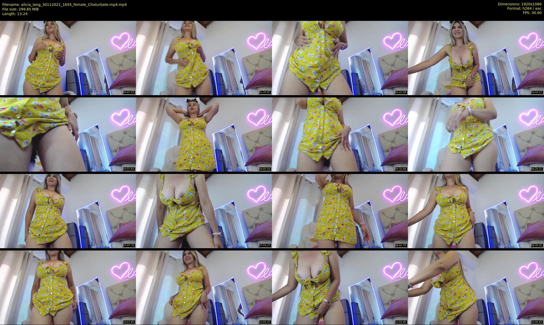 alicia_lang — 14 minute Chaturbate female cam show recording, 1080p, Nov 30, 2021
