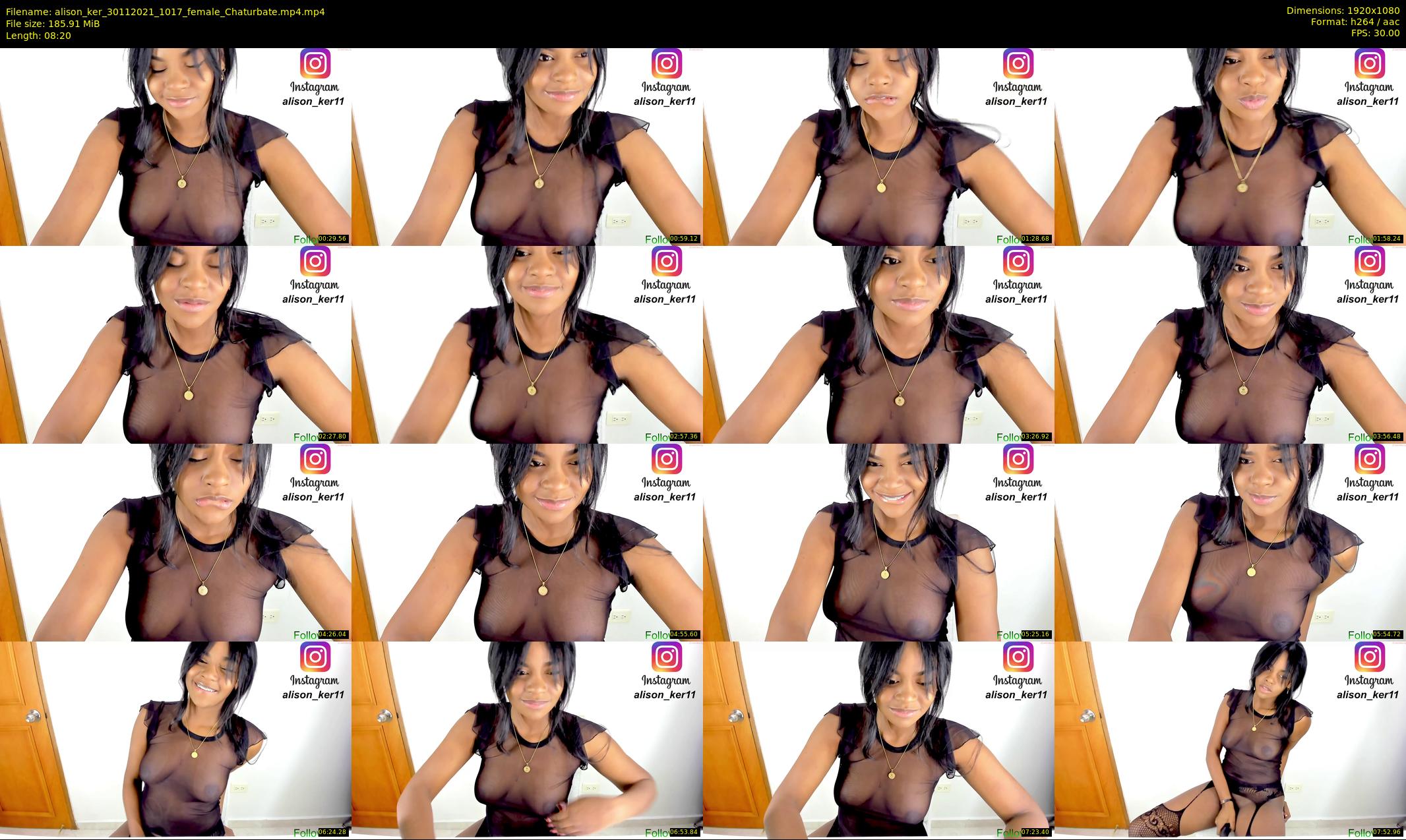alison_ker — 9 minute Chaturbate female cam show recording, 1080p, Nov 30, 2021