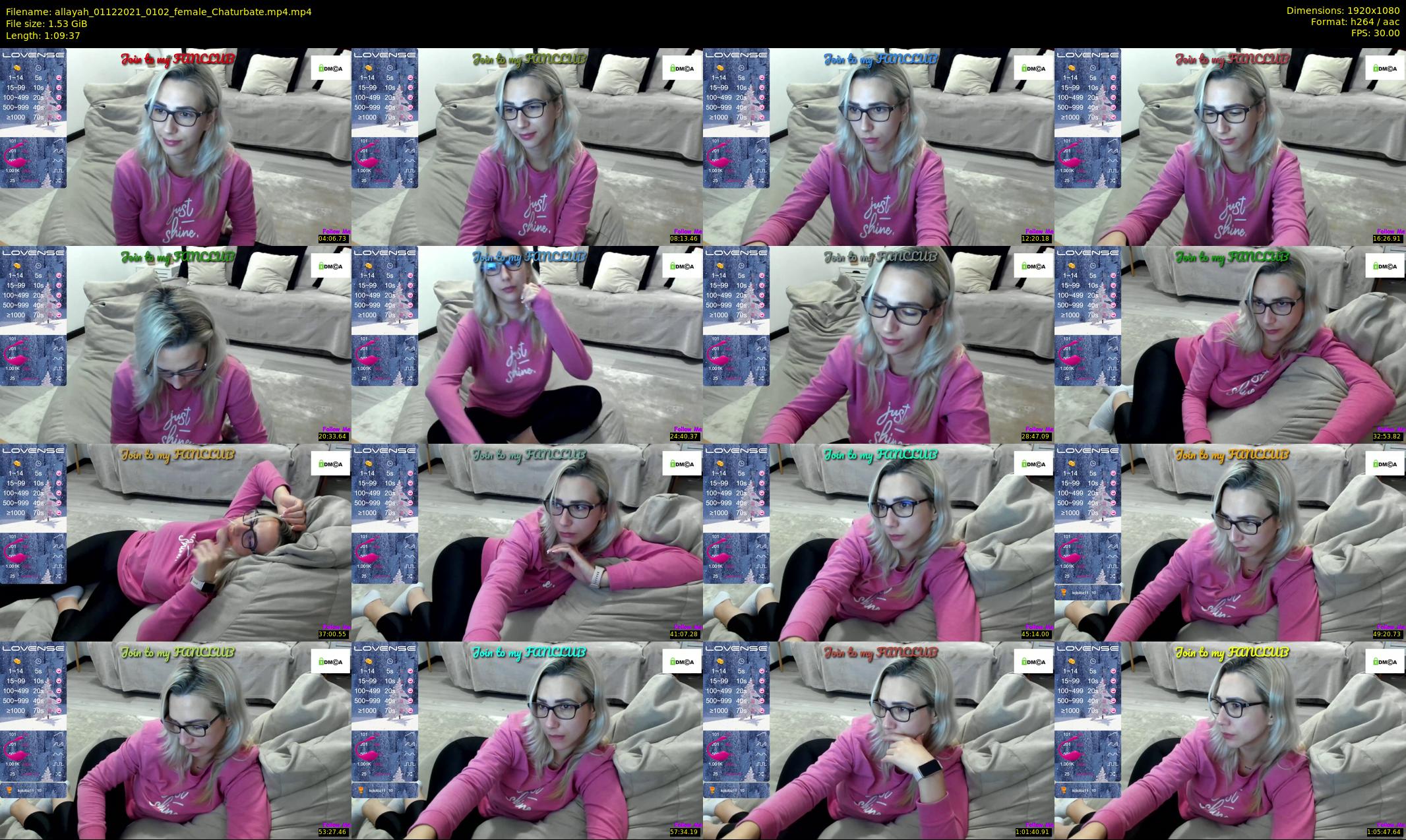 allayah — 70 minute Chaturbate female cam show recording, 1080p, Dec 1, 2021