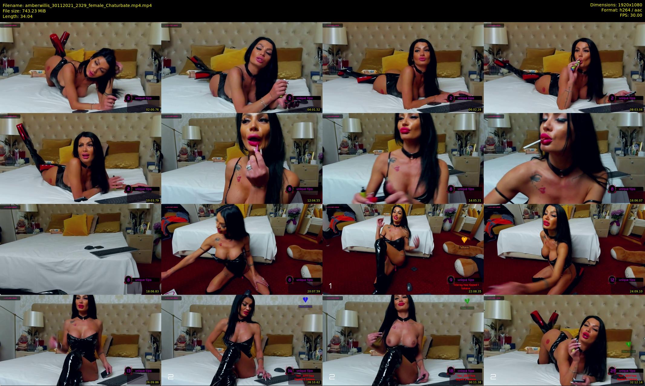 amberwillis — 35 minute Chaturbate female cam show recording, 1080p, Nov 30, 2021