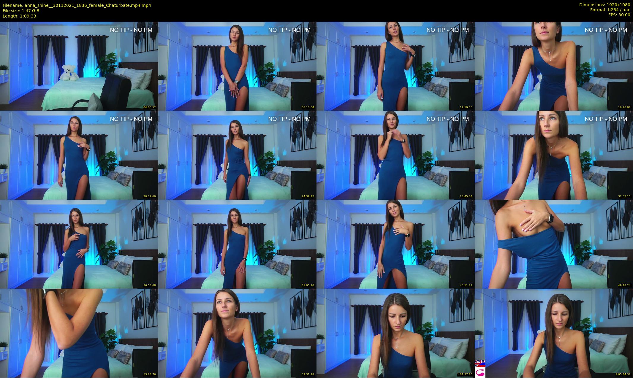 anna_shine_ — 70 minute Chaturbate female cam show recording, 1080p, Nov 30, 2021