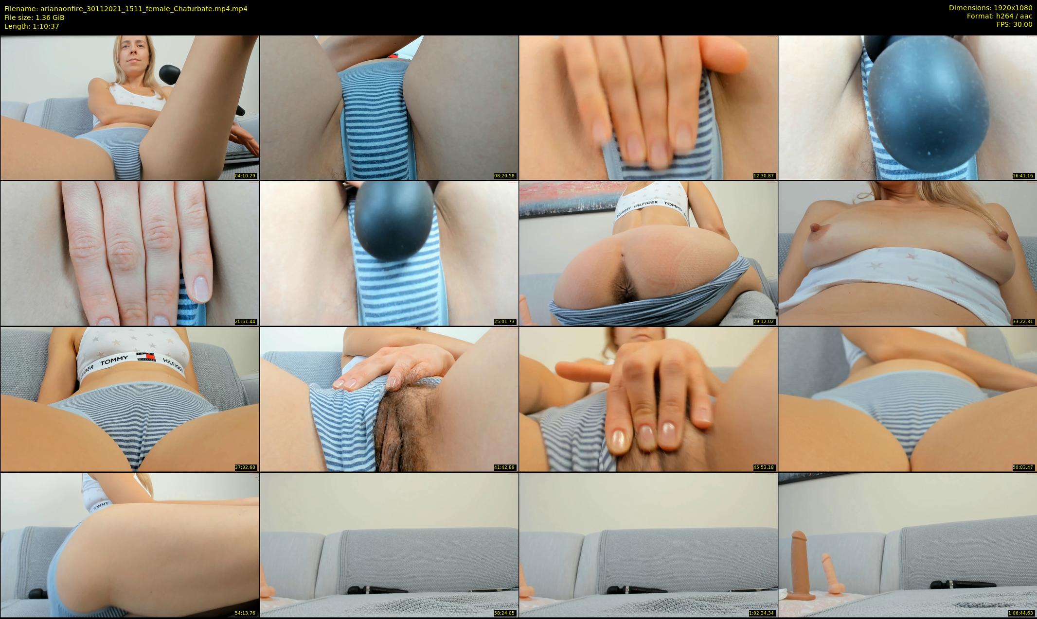 arianaonfire — 71 minute Chaturbate couple cam show recording, 1080p, Nov 30, 2021