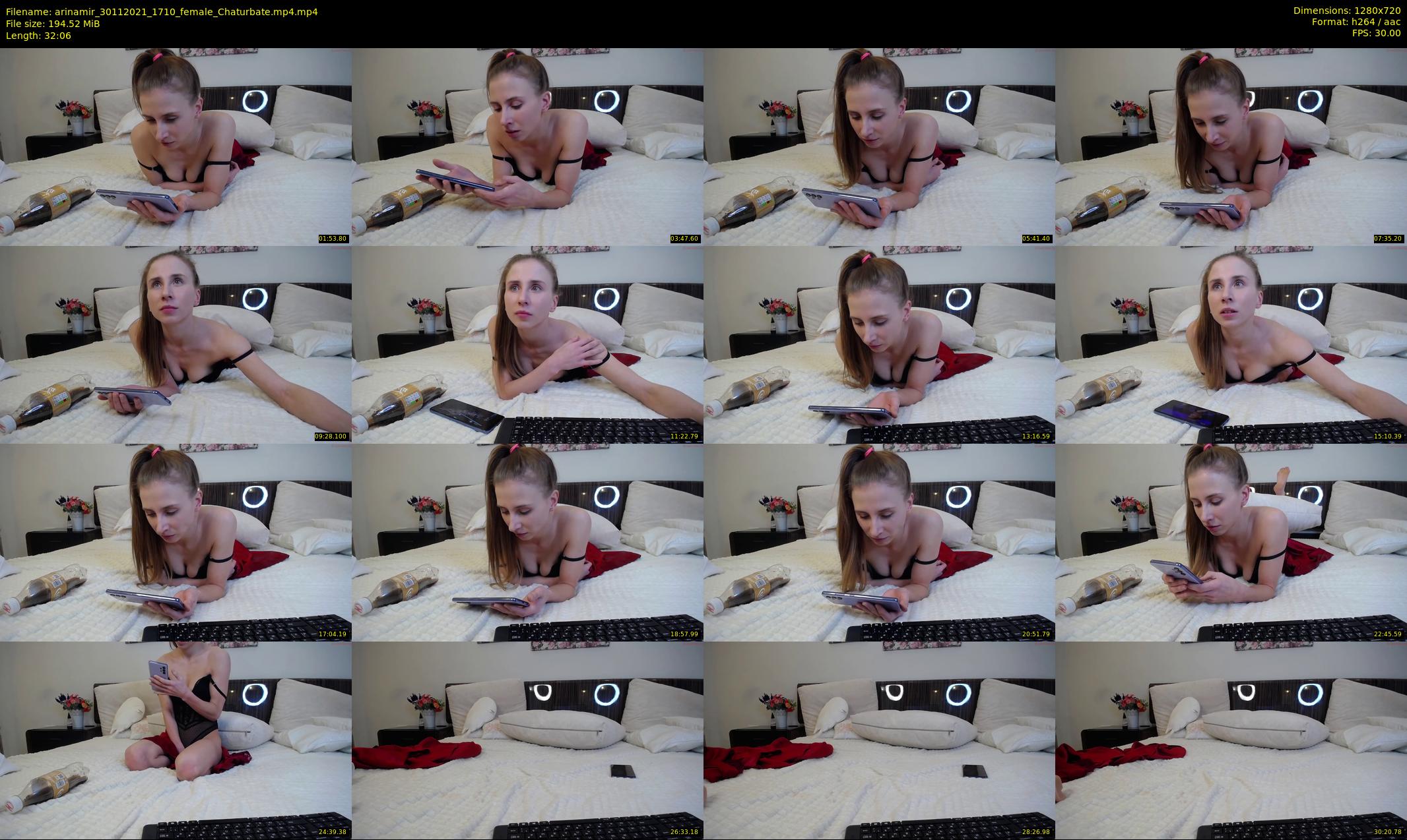 arinamir — 33 minute Chaturbate female cam show recording, 720p, Nov 30, 2021